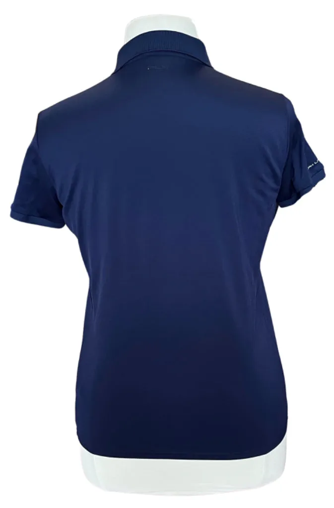 Ralph Lauren Navy Blue Ryder Cup Short Sleeve Golf Polo Size XL
