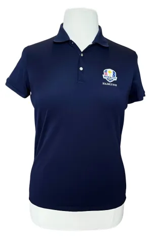 Ralph Lauren Navy Blue Ryder Cup Short Sleeve Golf Polo Size XL