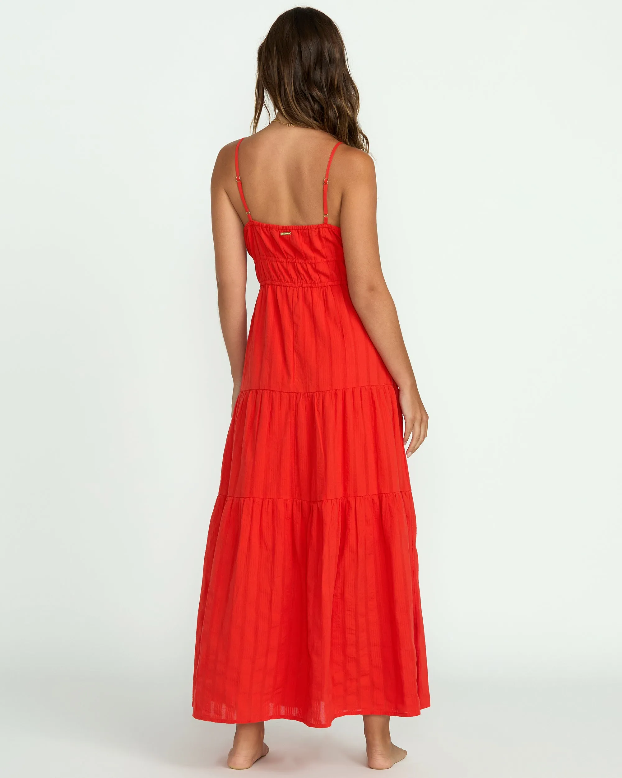 Red Aloha Maxi Dress - Red Aloha Billabong