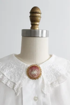 regulus cameo brooch 1919 Vintage