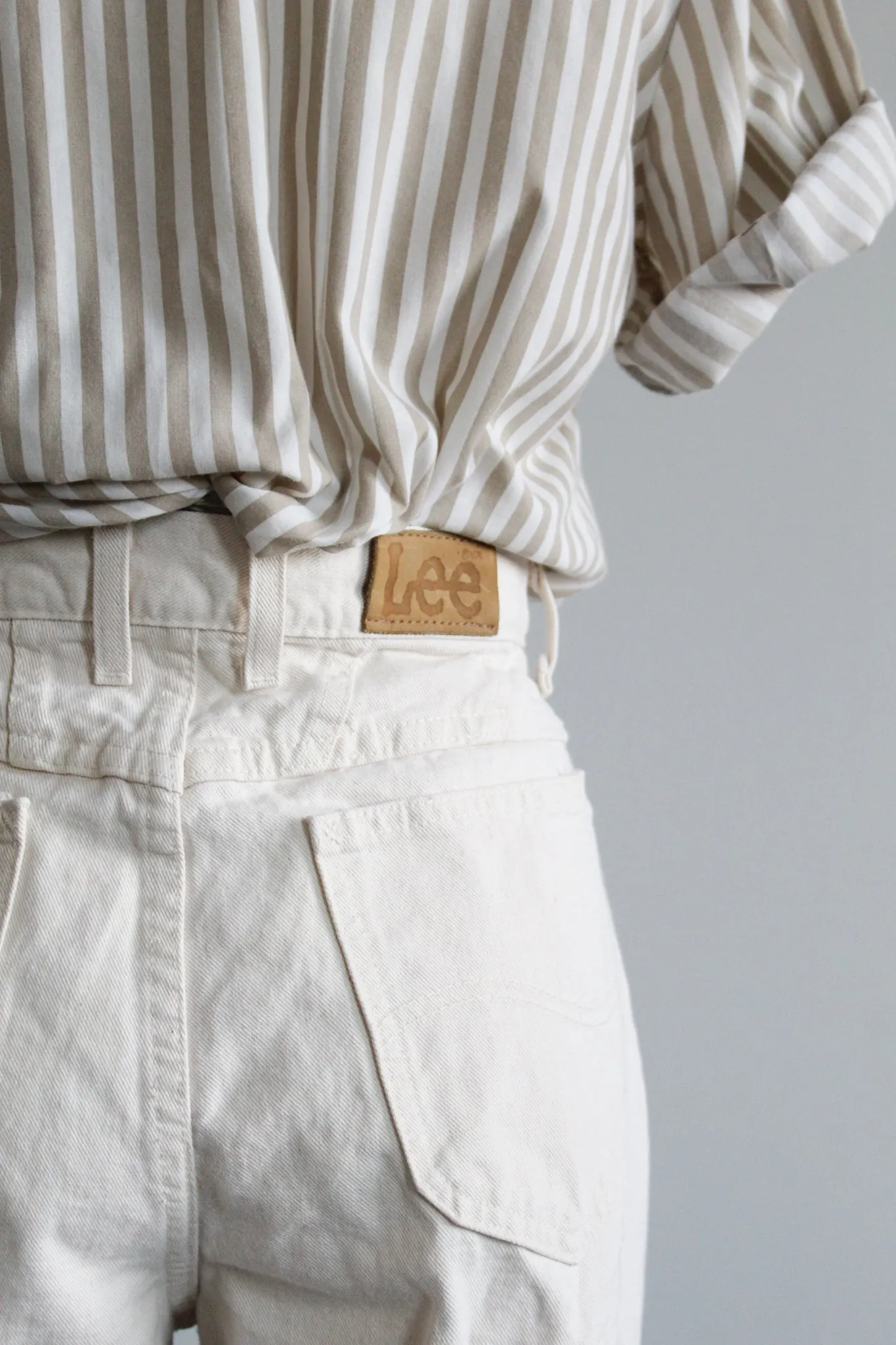 relaxed parchment jeans 1919 Vintage