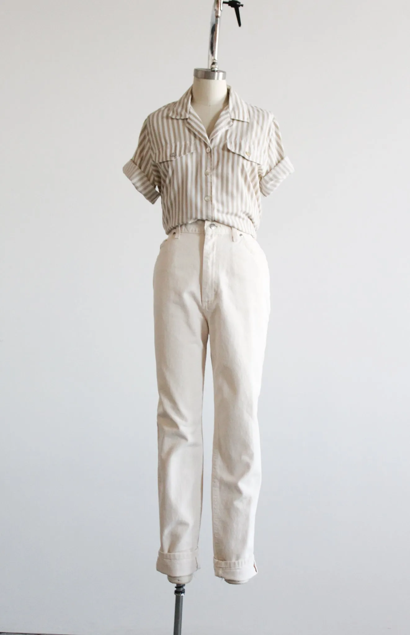 relaxed parchment jeans 1919 Vintage