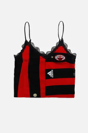 Rework AC Milan Soccer Lace Tank - S Frankie