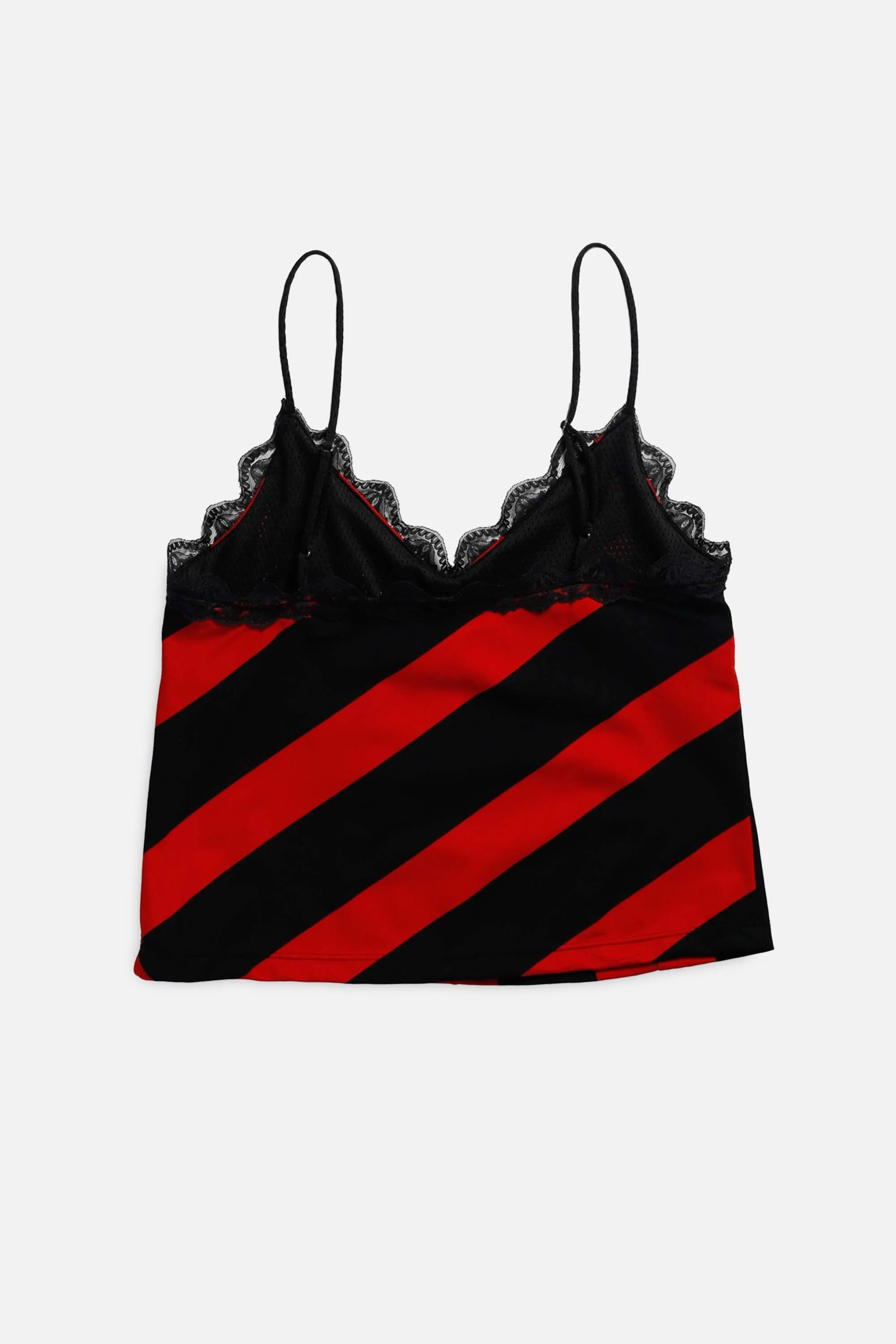 Rework AC Milan Soccer Lace Tank - S Frankie