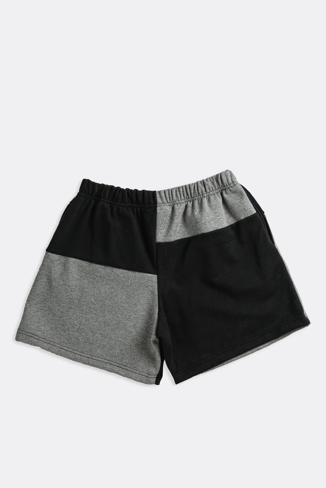 Rework Adidas Patchwork Sweatshorts - M Frankie