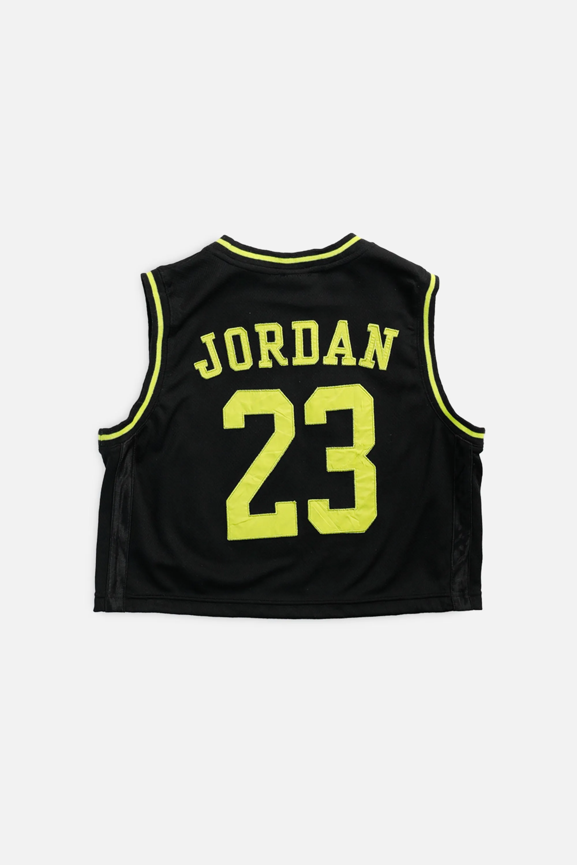 Rework Air Jordan Basketball Crop Jersey - S Frankie