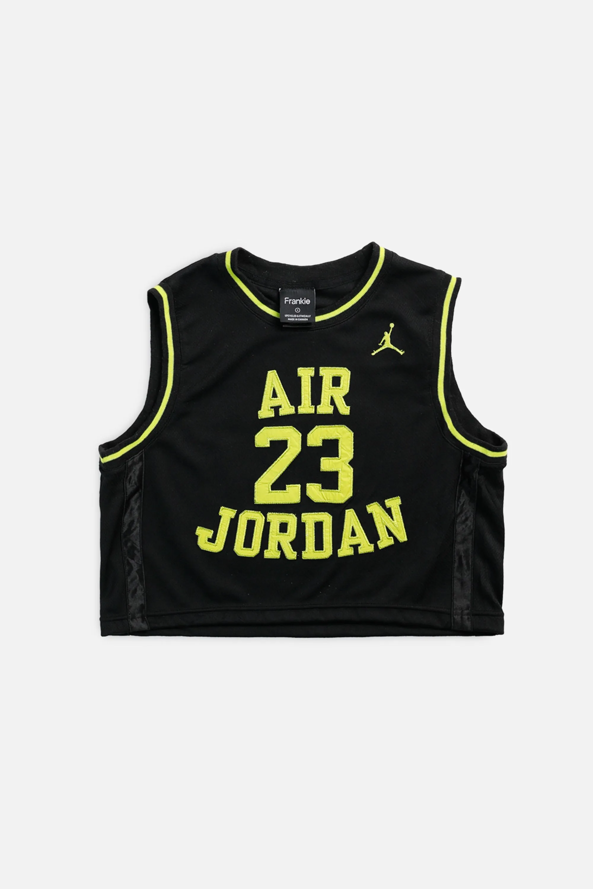 Rework Air Jordan Basketball Crop Jersey - S Frankie
