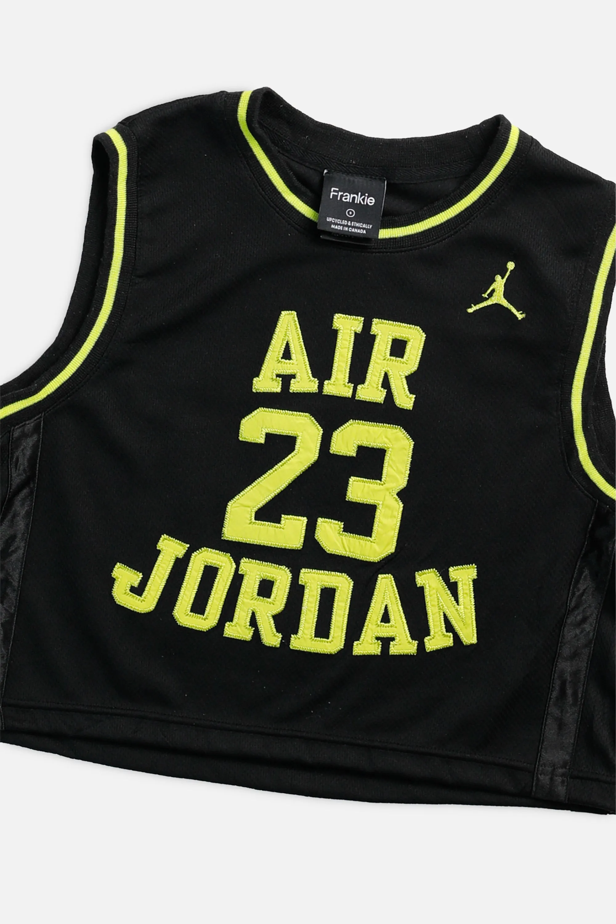 Rework Air Jordan Basketball Crop Jersey - S Frankie