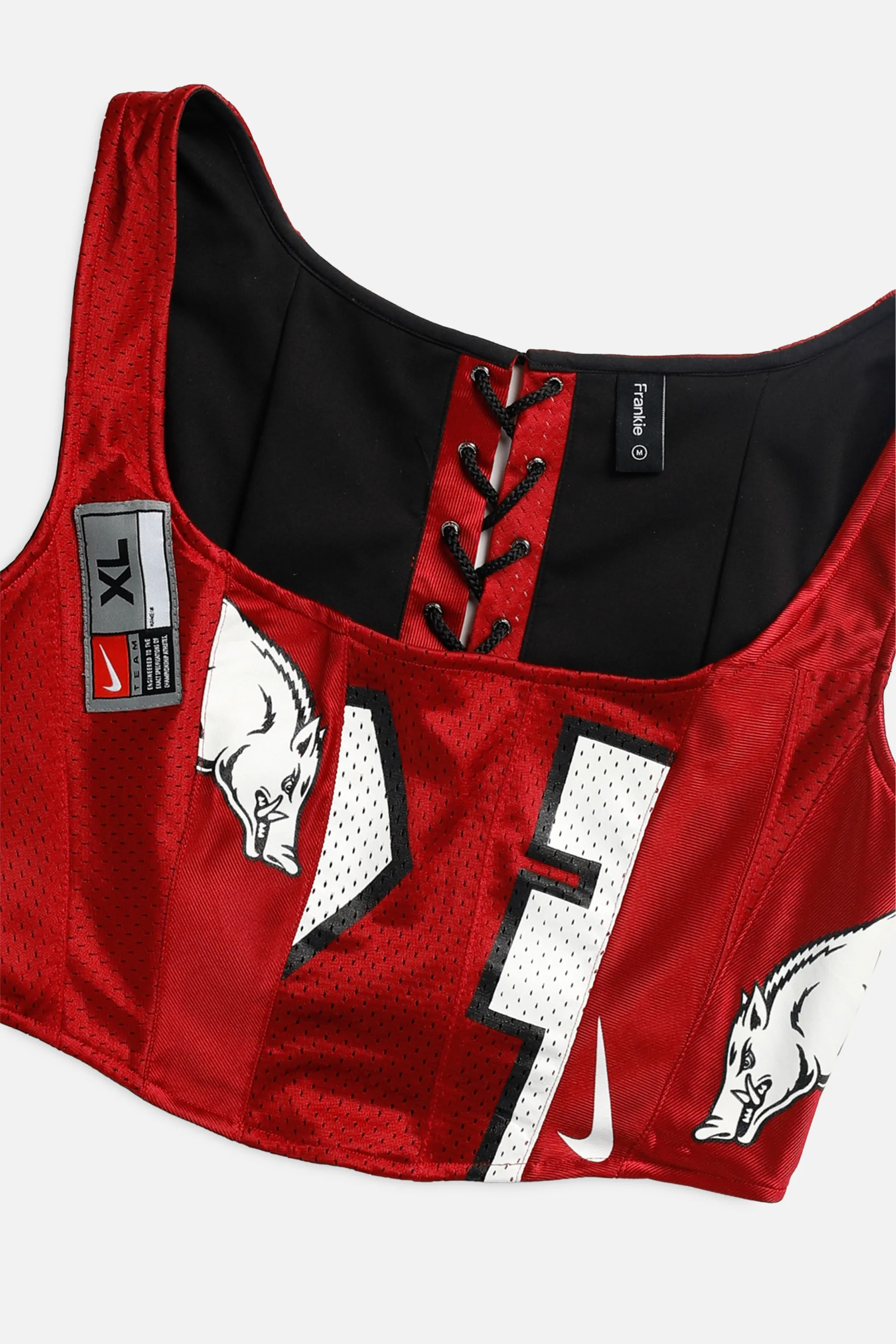 Rework Arkansas Razorbacks NCAA Corset - M Frankie