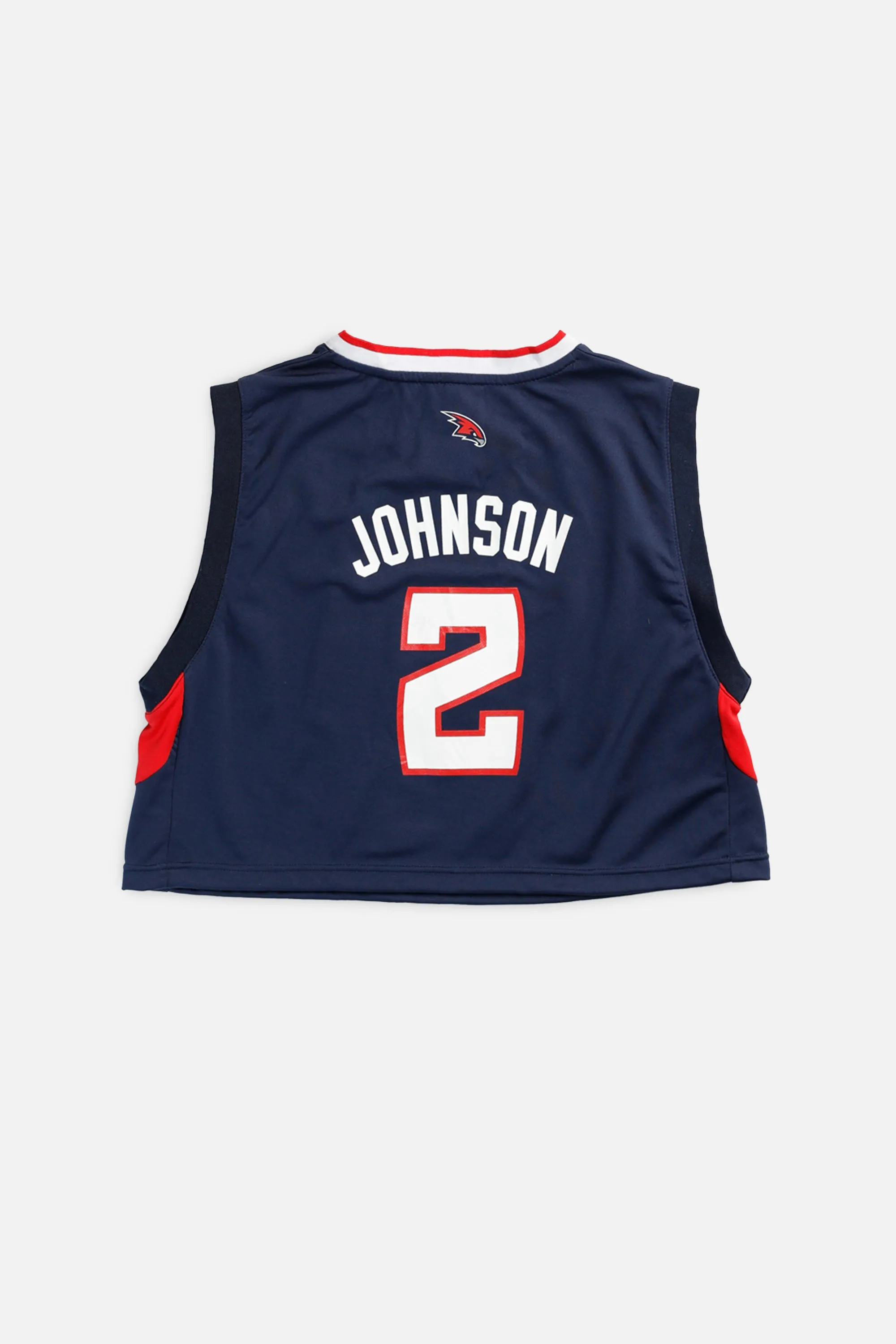 Rework Atlanta Hawks NBA Crop Jersey - L Frankie