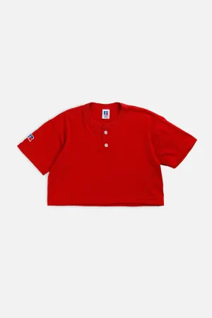 Rework Baseball Crop Tee - XS Frankie