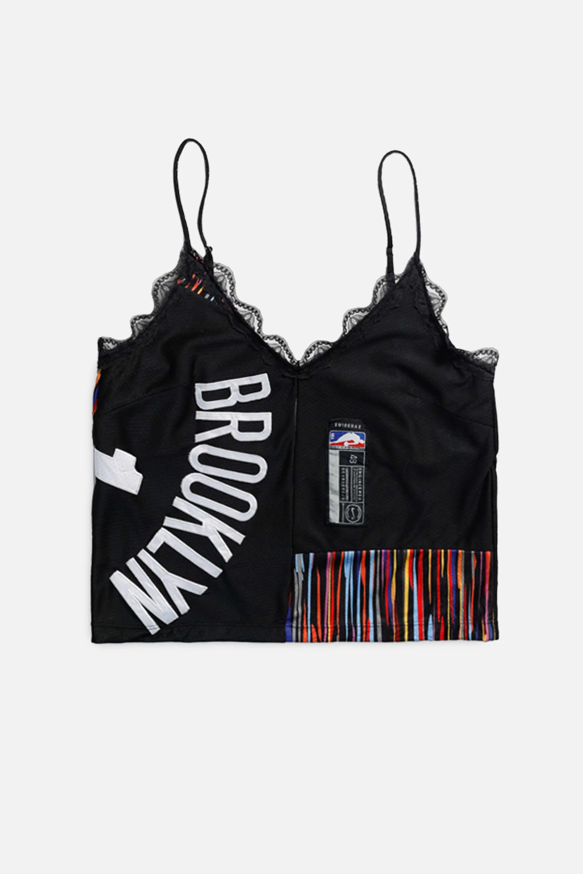 Rework Brooklyn NBA Lace Tank - S Frankie