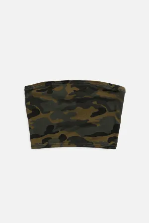 Rework Camo Bandeau - XS, S Frankie
