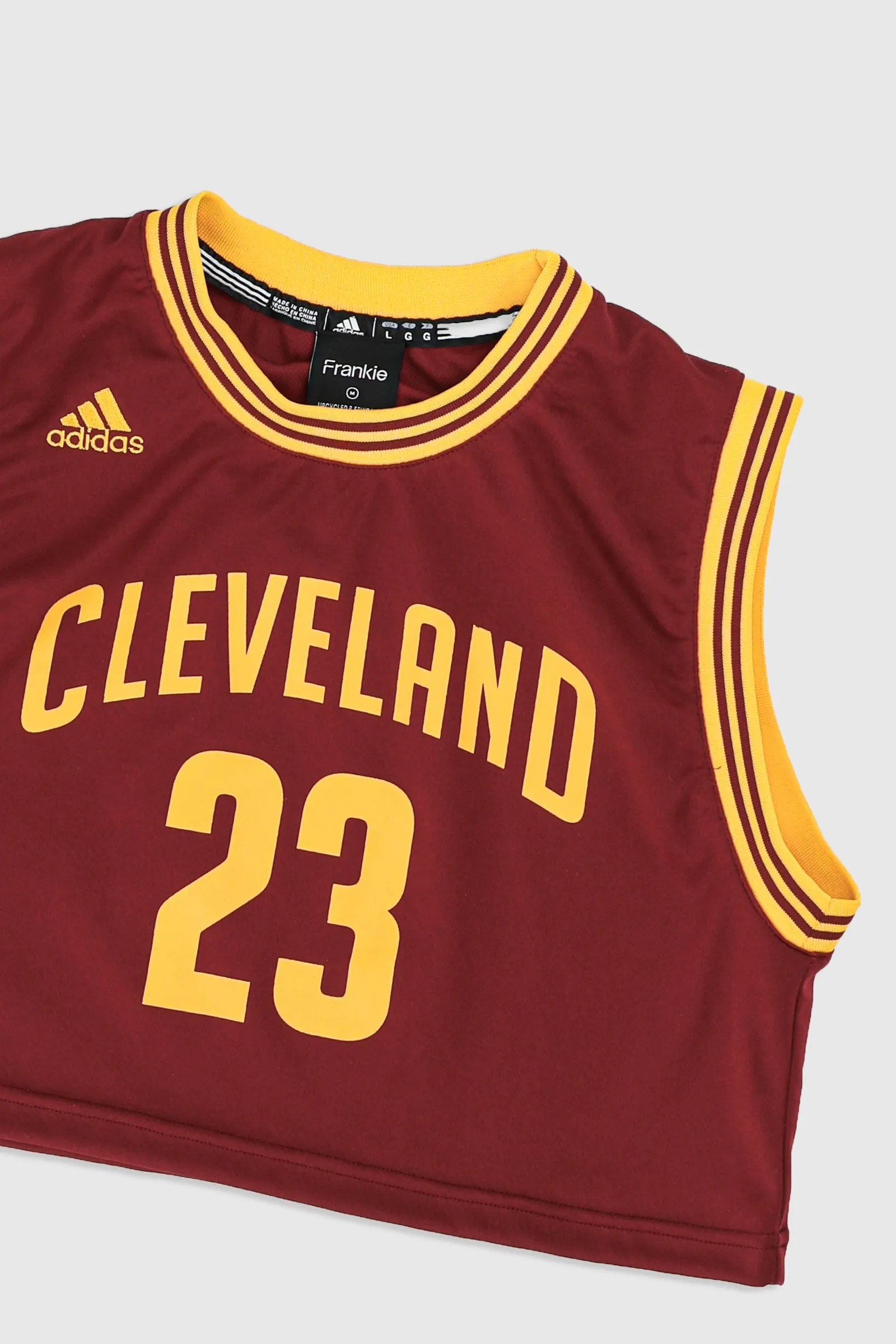 Rework Cavaliers James Crop Jersey - XS, M, L, XL Frankie