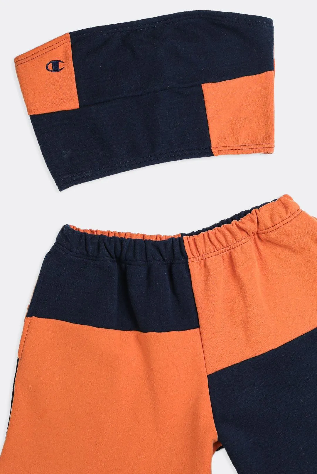 Rework Champion Patchwork Sweatshorts Set - L Frankie
