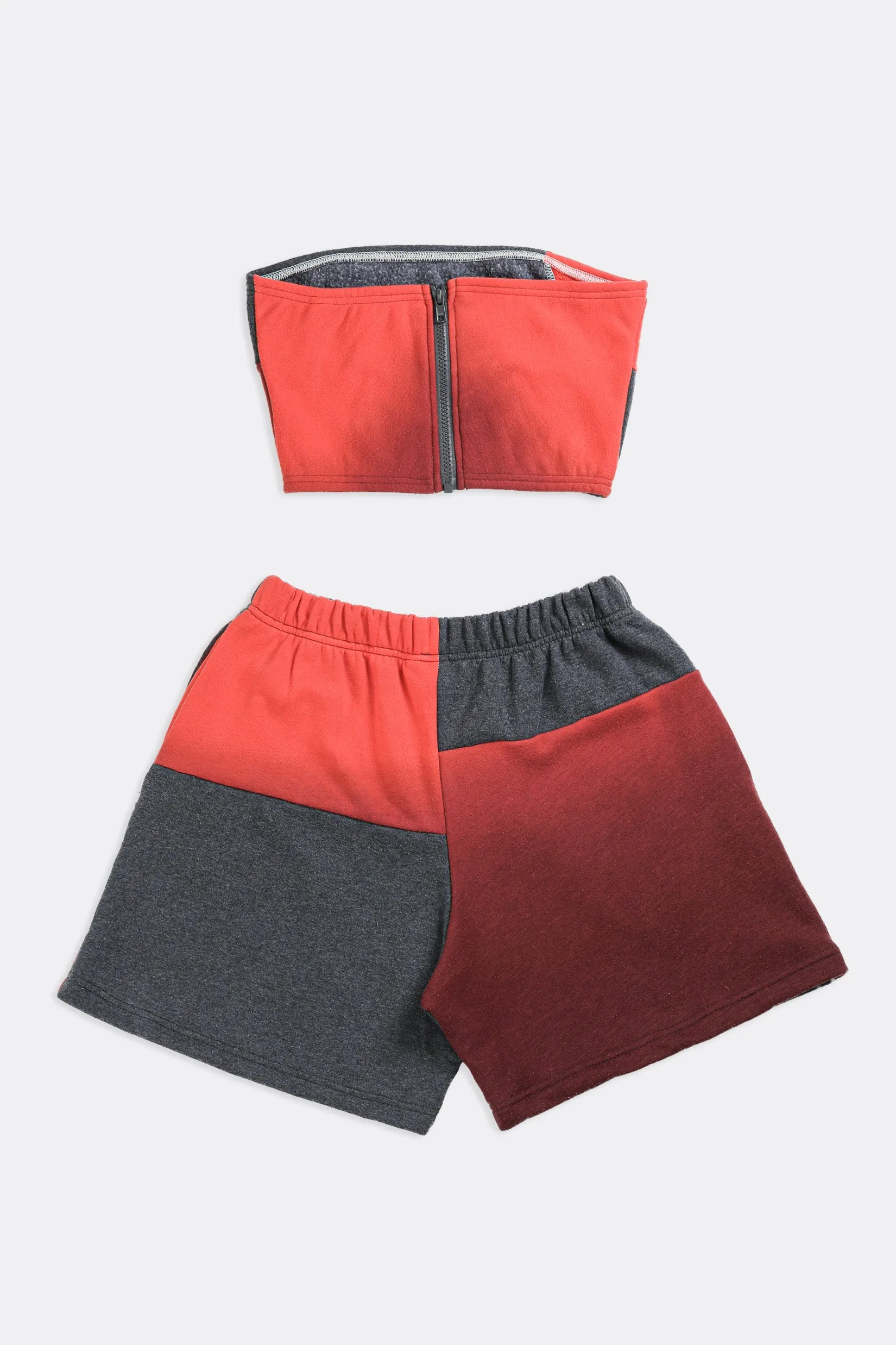 Rework Champion Patchwork Sweatshorts Set - S Frankie