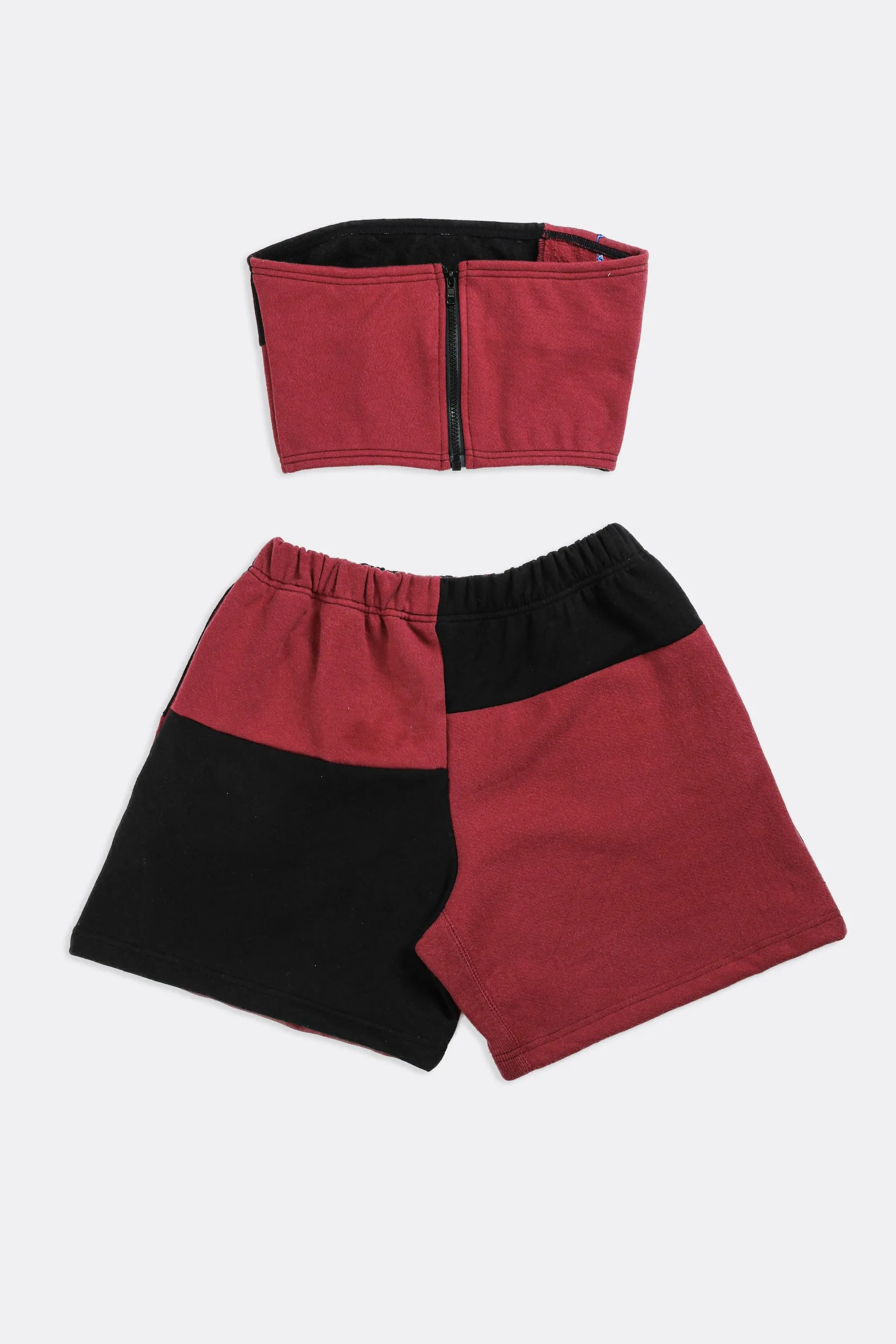 Rework Champion Patchwork Sweatshorts Set - S Frankie