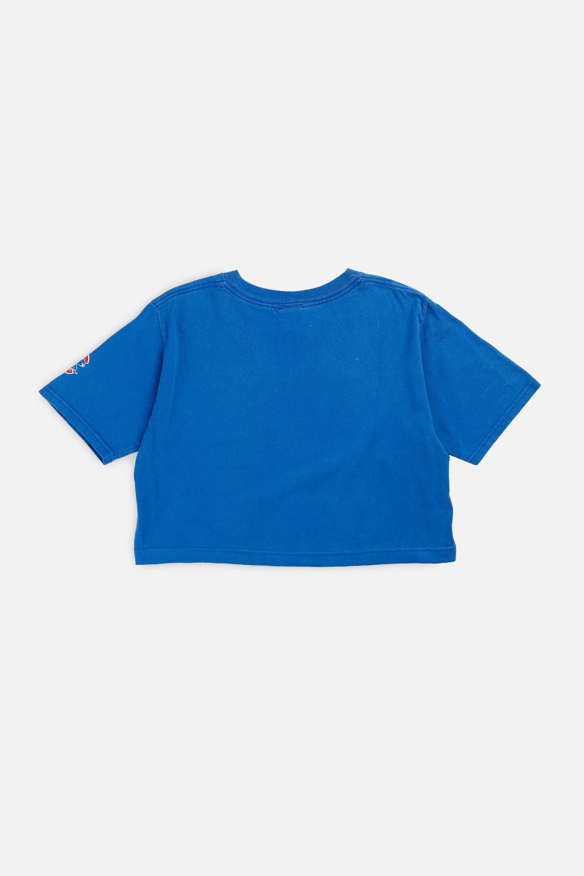 Rework Chicago Cubs MLB Crop Tee - S Frankie