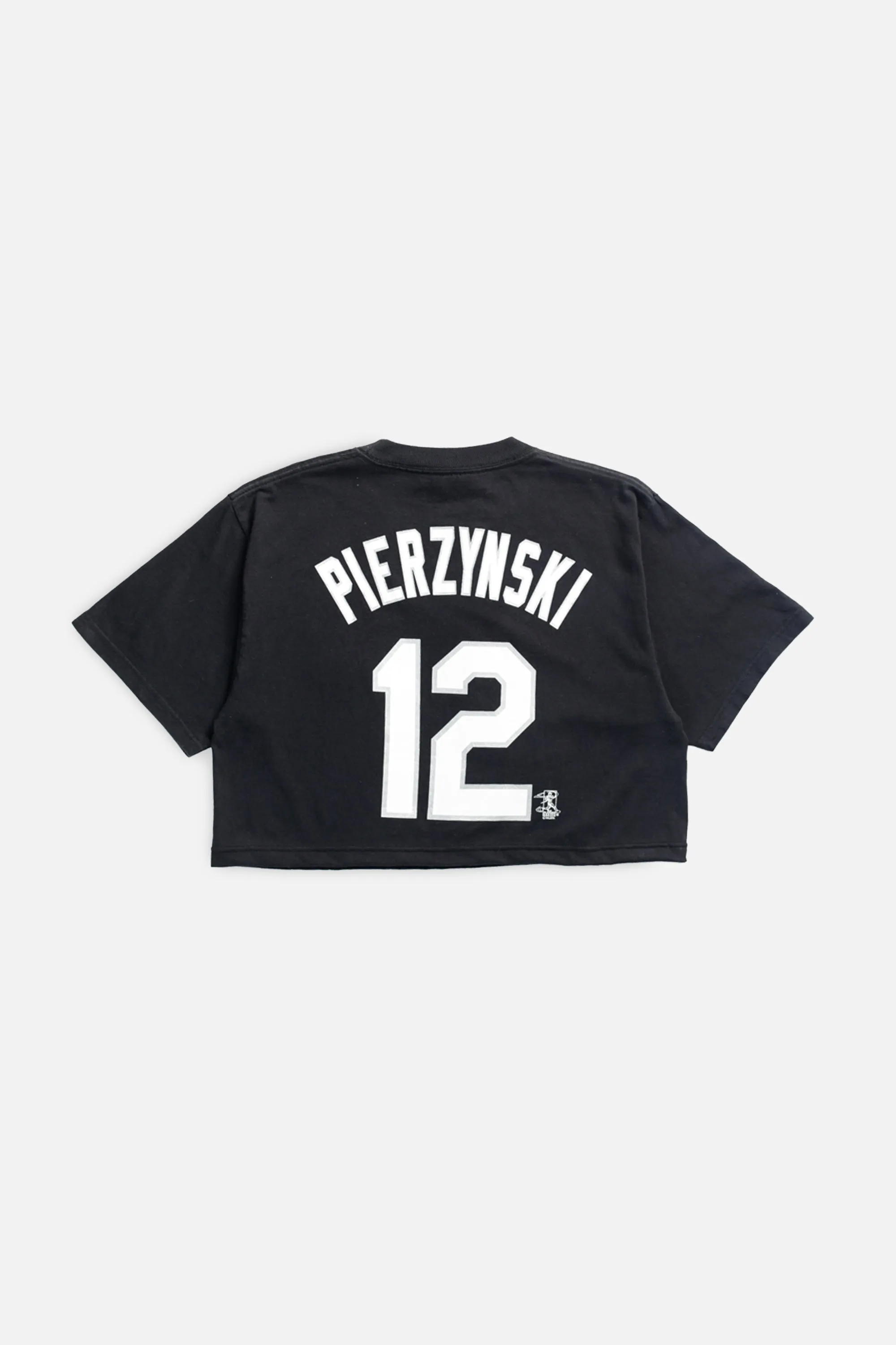 Rework Chicago White Sox MLB Crop Tee - L Frankie