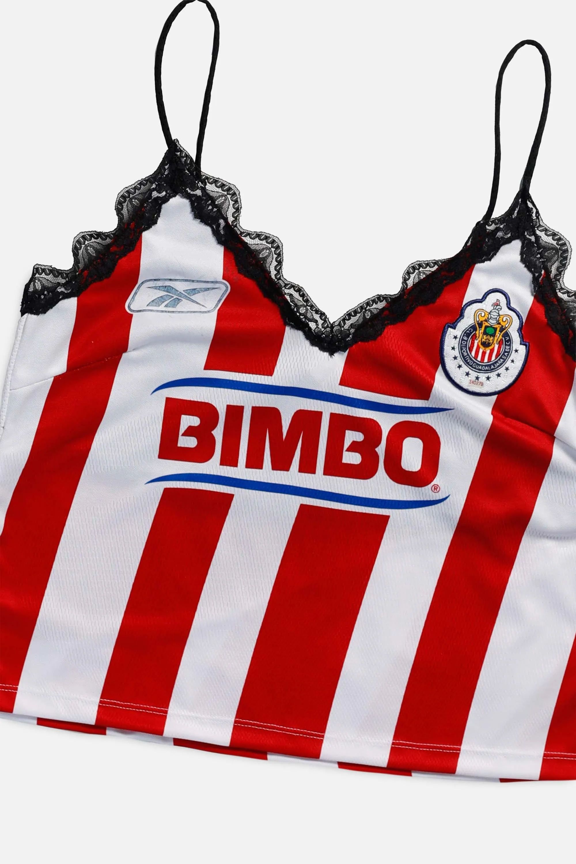 Rework Chivas de Guadalajara Soccer Lace Tank - M Frankie