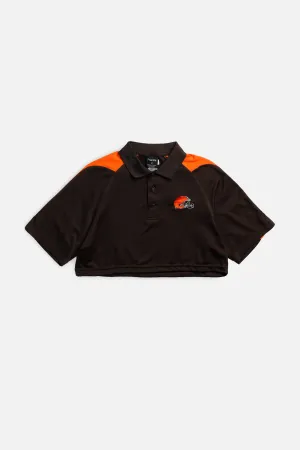 Rework Cleveland Browns NFL Crop Tee - M Frankie