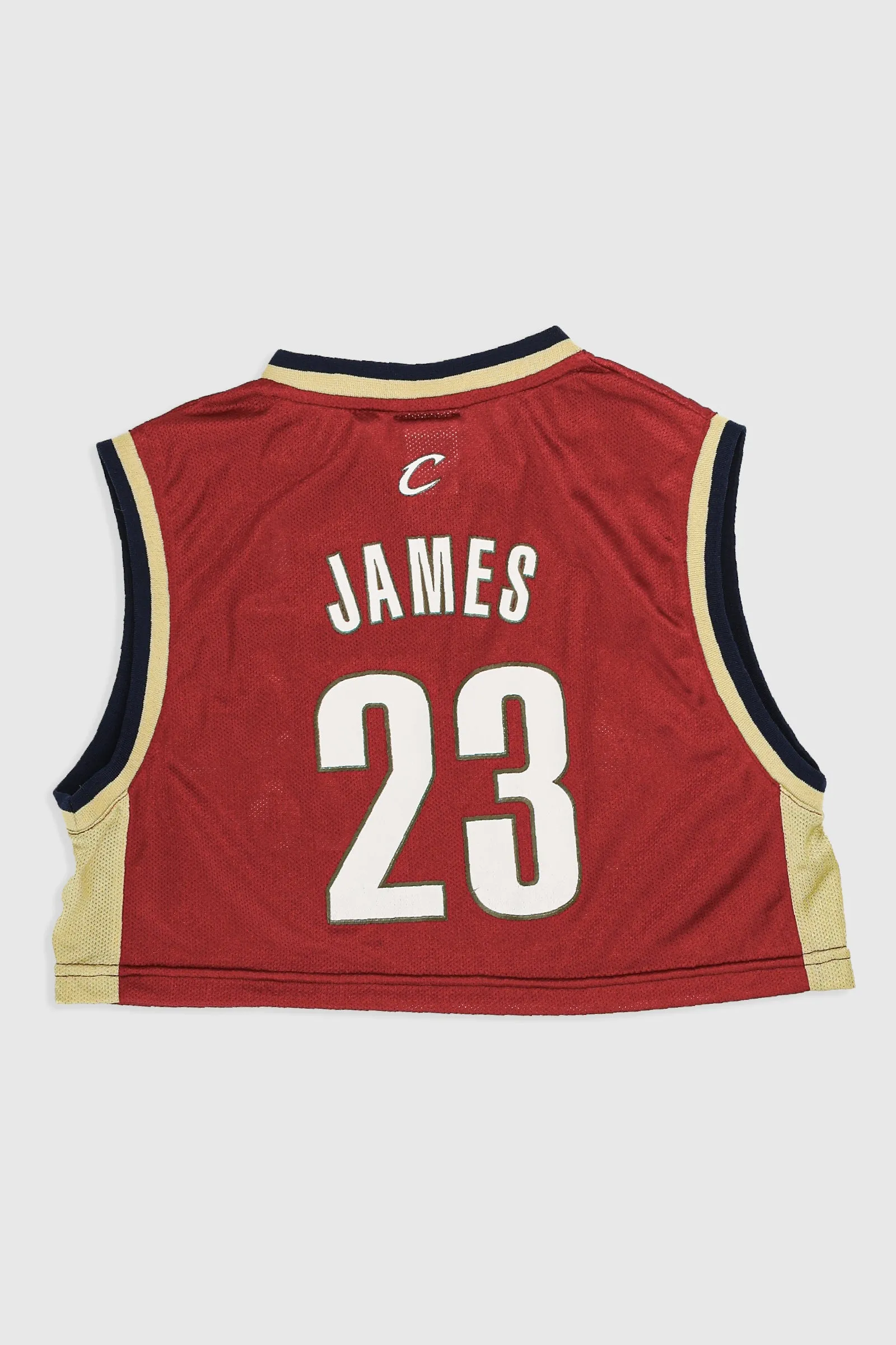 Rework Cleveland Cavaliers Crop Jersey - S, M Frankie