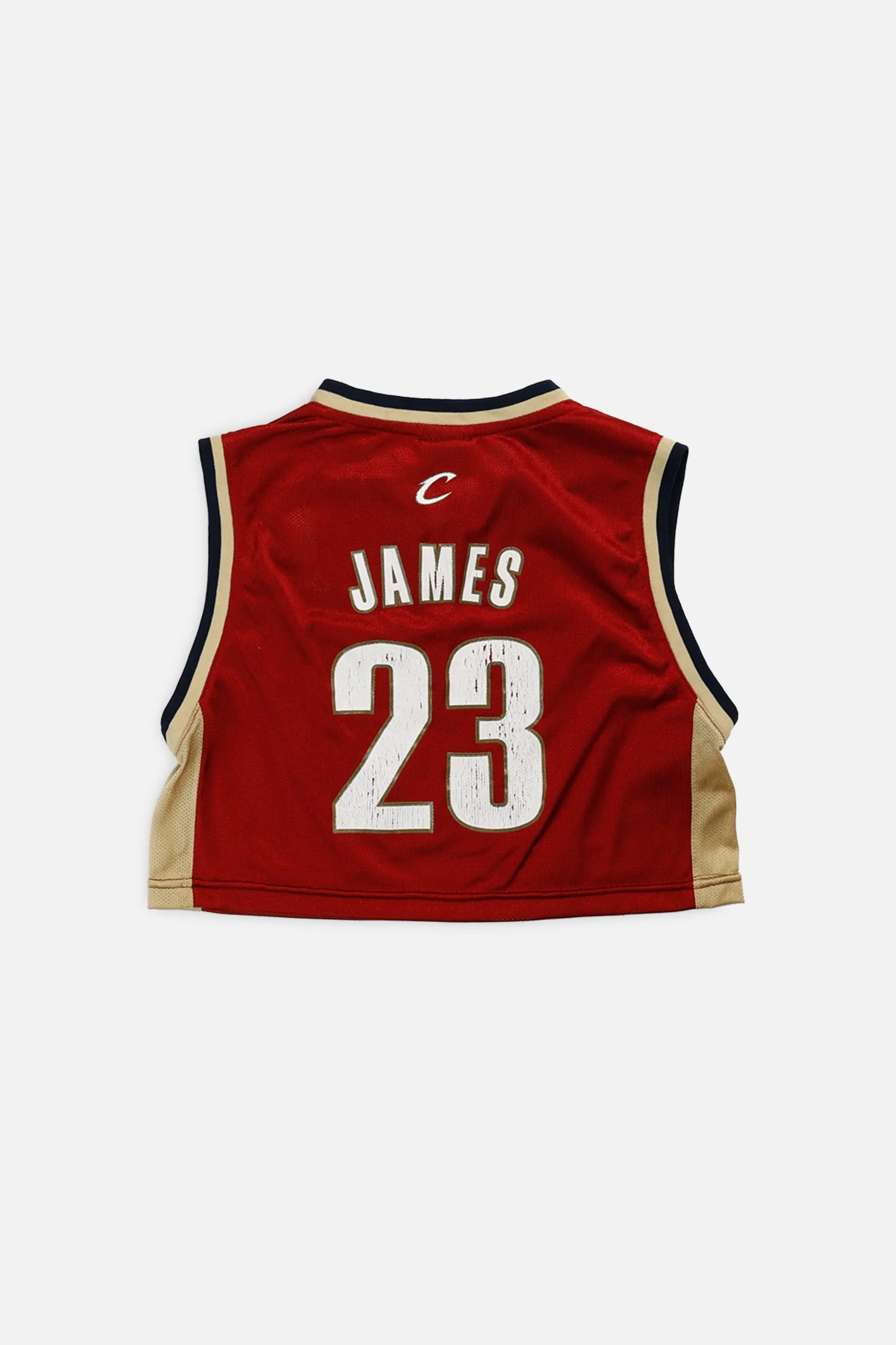 Rework Cleveland Cavaliers NBA Crop Jersey - XS Frankie
