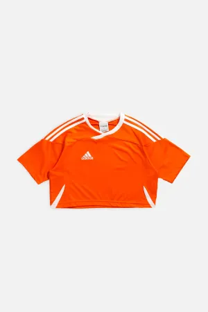 Rework Crop Adidas Athletic Top - S Frankie