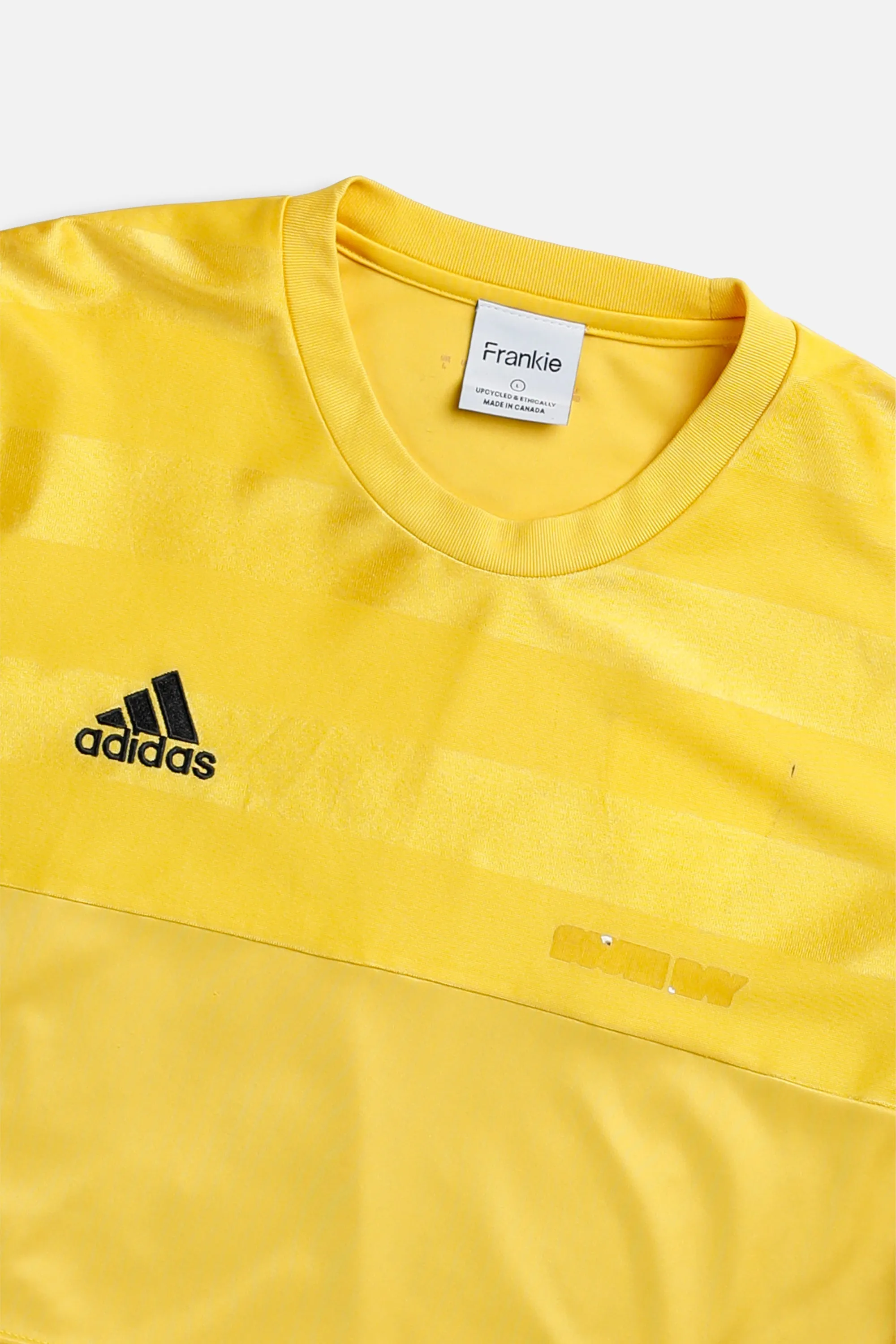 Rework Crop Adidas Soccer Goalie Jersey - L Frankie