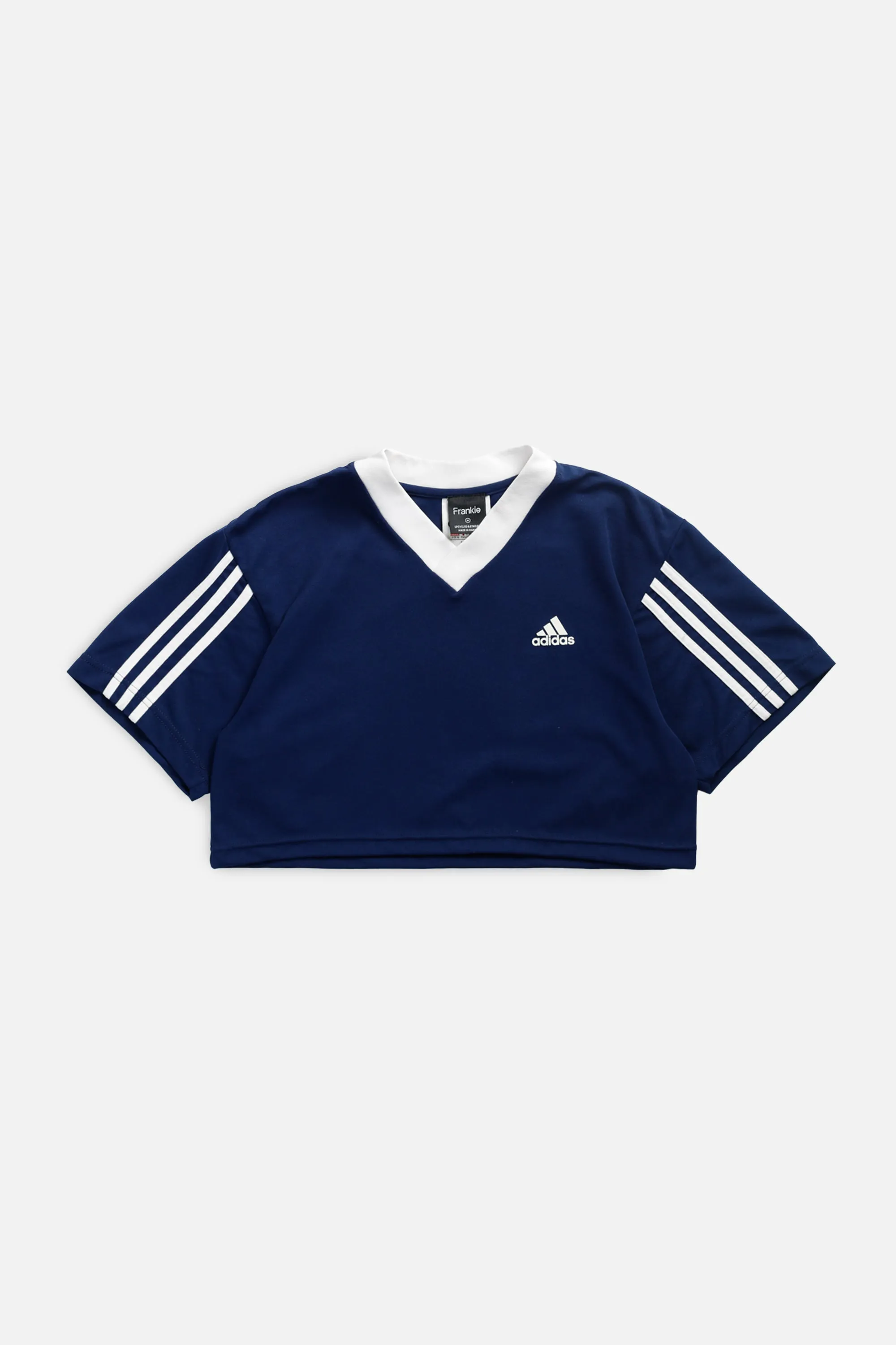 Rework Crop Adidas Soccer Jersey - M Frankie