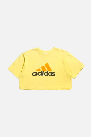 Rework Crop Adidas Tee - S Frankie