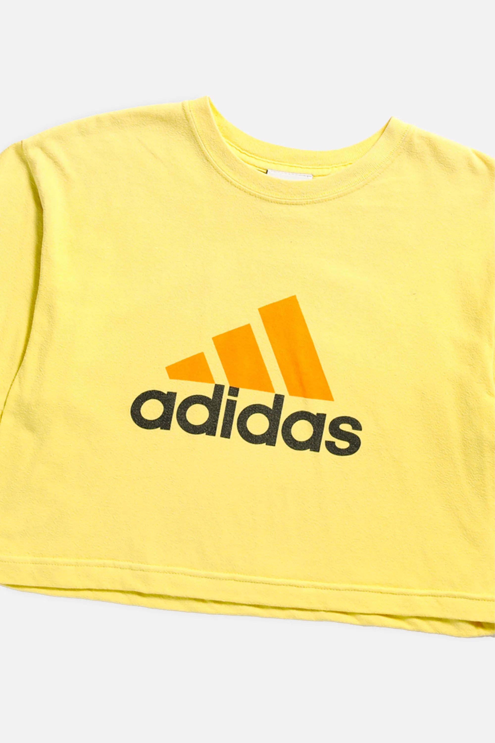 Rework Crop Adidas Tee - S Frankie