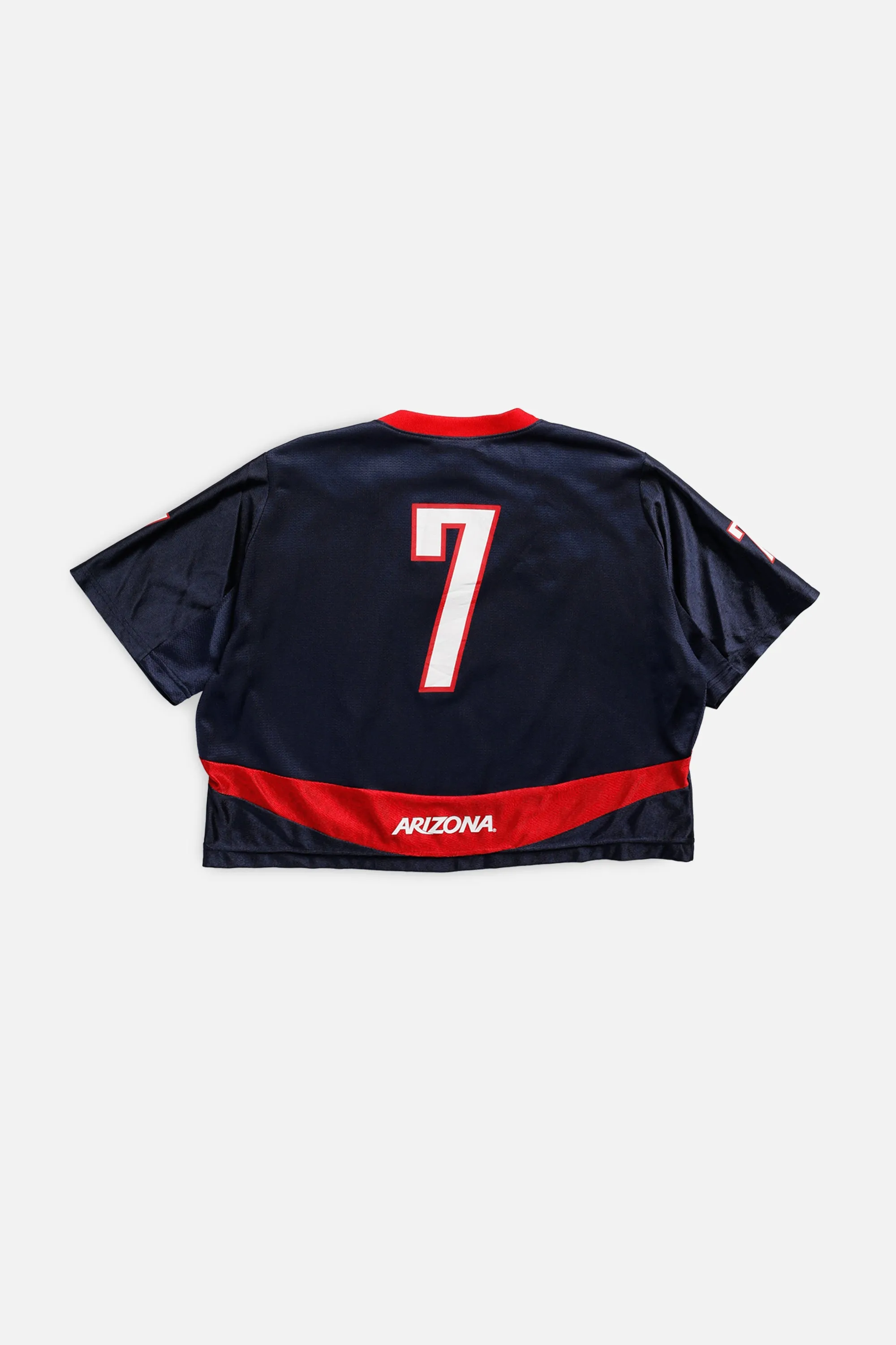 Rework Crop Arizona Wildcats NCAA Jersey - L Frankie