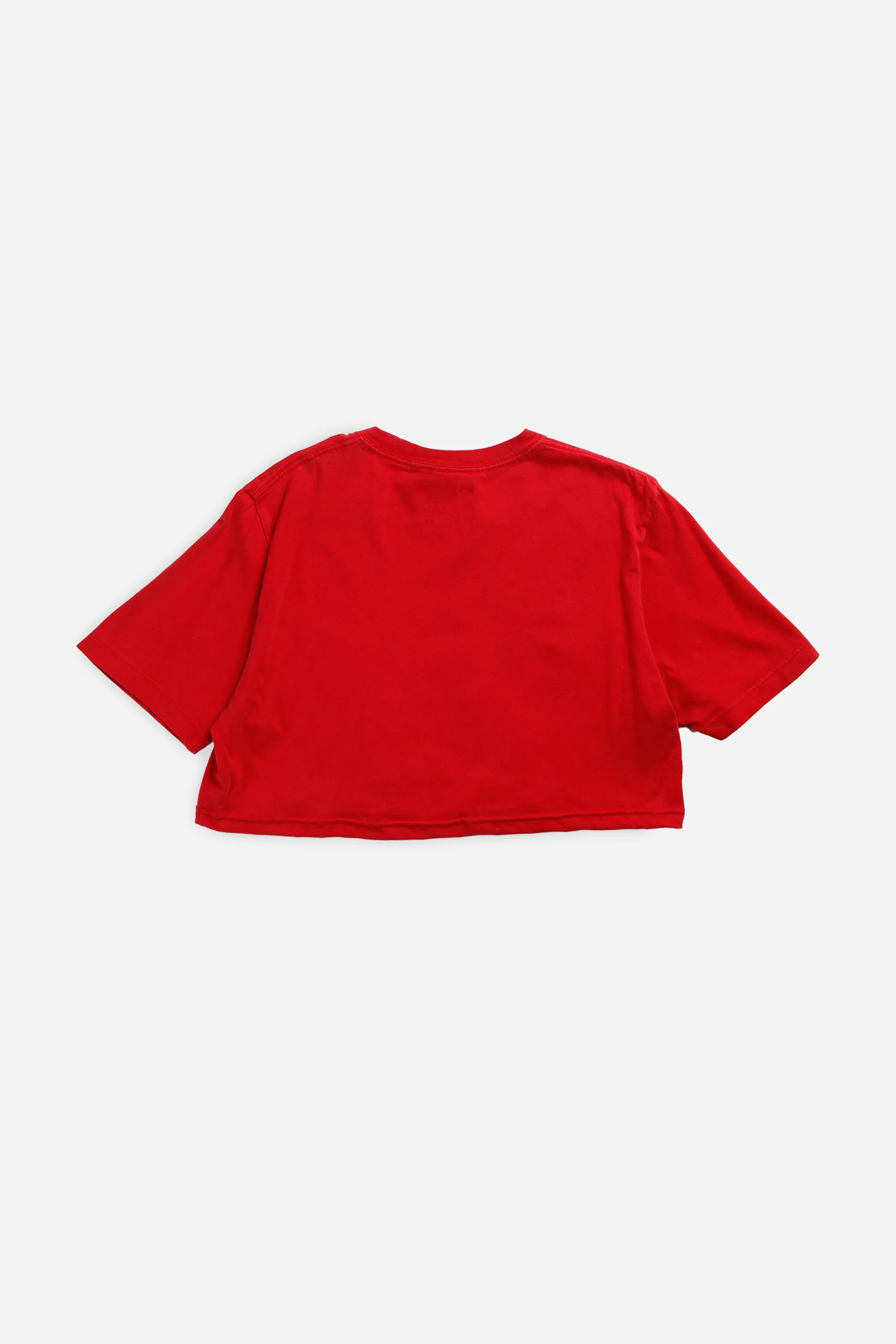 Rework Crop Arsenal Soccer Tee - L Frankie