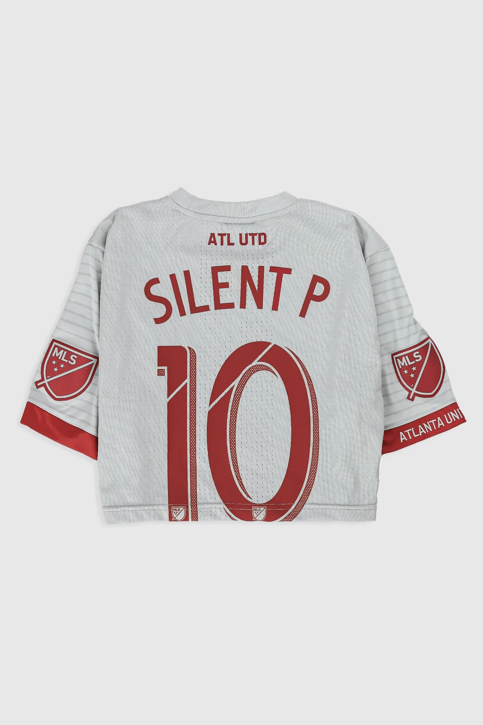 Rework Crop Atlanta United Soccer Jersey - S Frankie