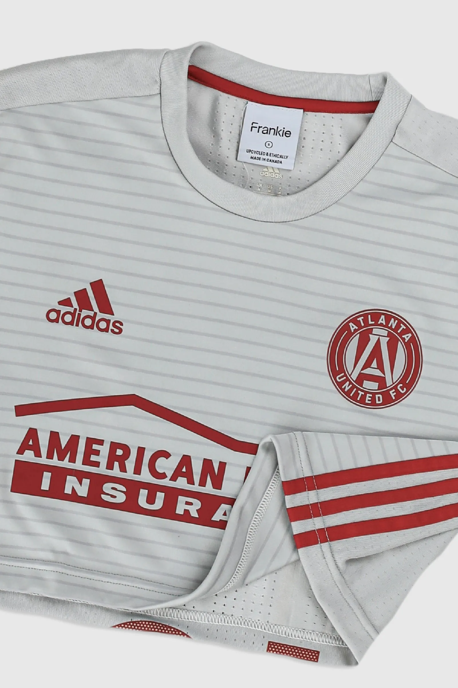 Rework Crop Atlanta United Soccer Jersey - S Frankie
