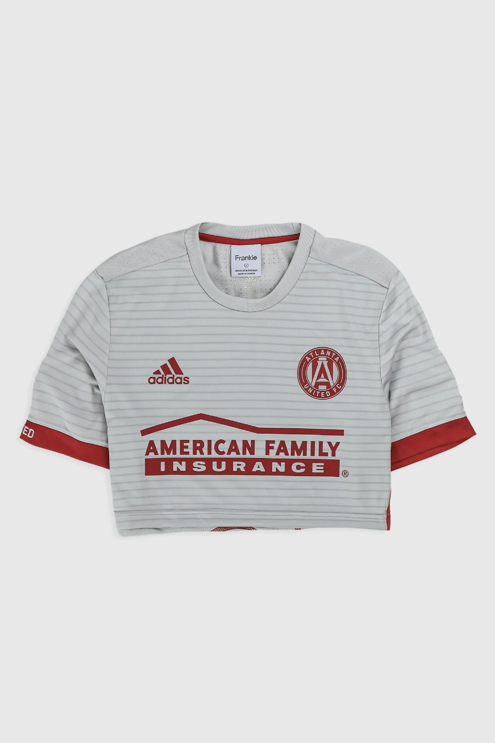 Rework Crop Atlanta United Soccer Jersey - S Frankie