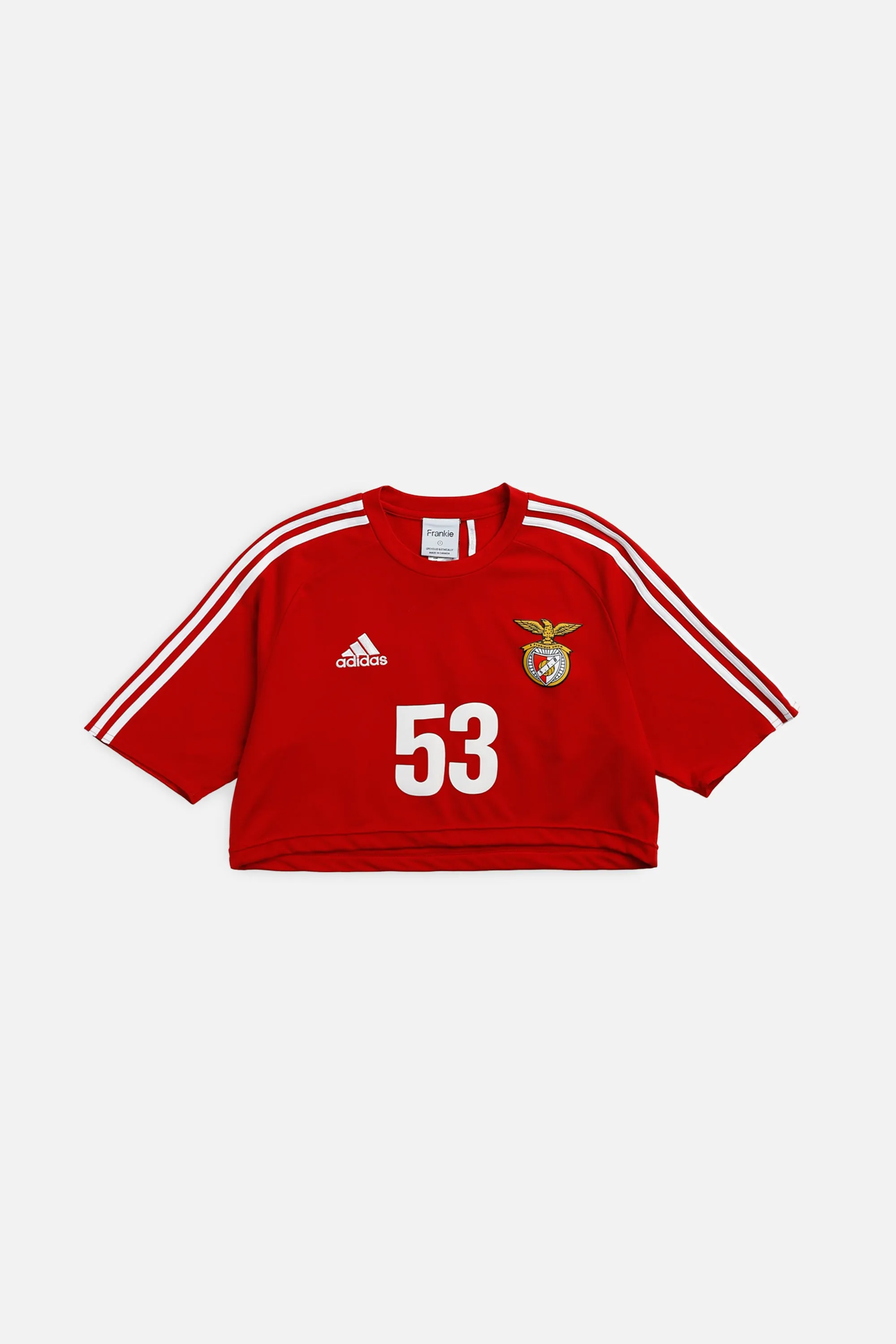 Rework Crop Benfica Soccer Jersey - S Frankie