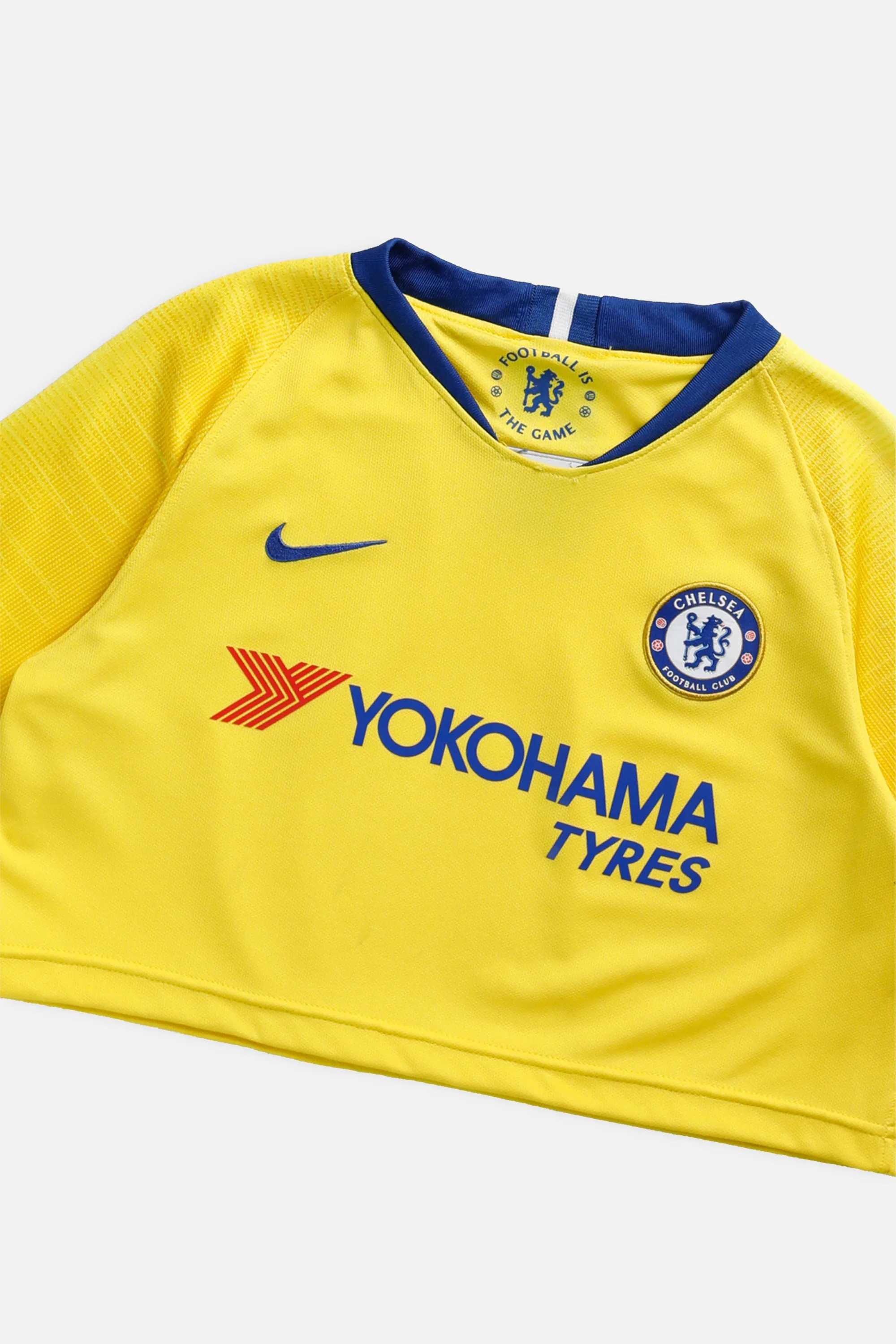 Rework Crop Chelsea Soccer Jersey - XS Frankie