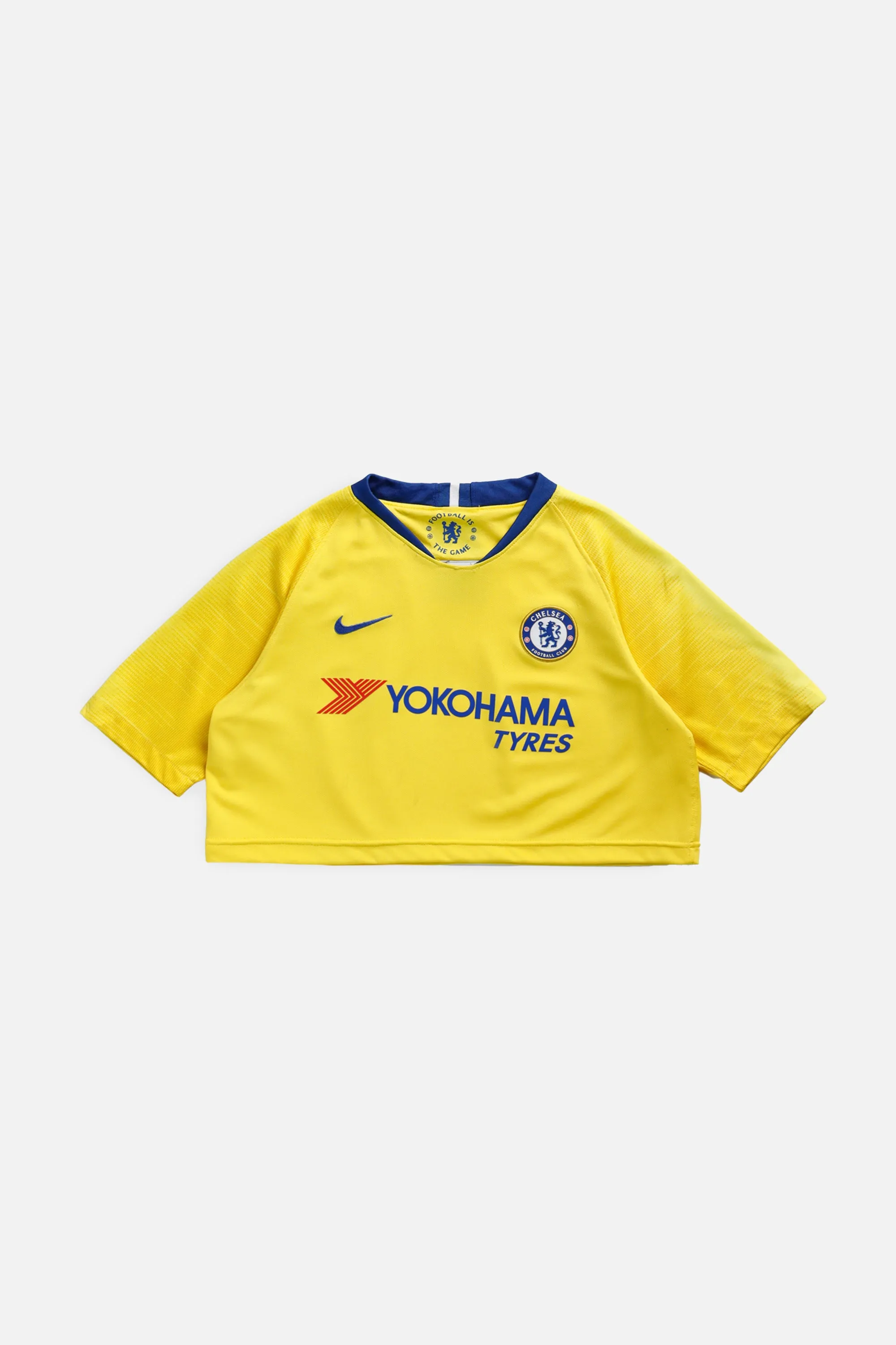 Rework Crop Chelsea Soccer Jersey - XS Frankie