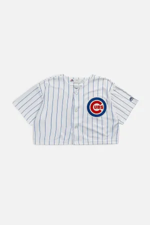 Rework Crop Chicago Cubs MLB Jersey - S Frankie