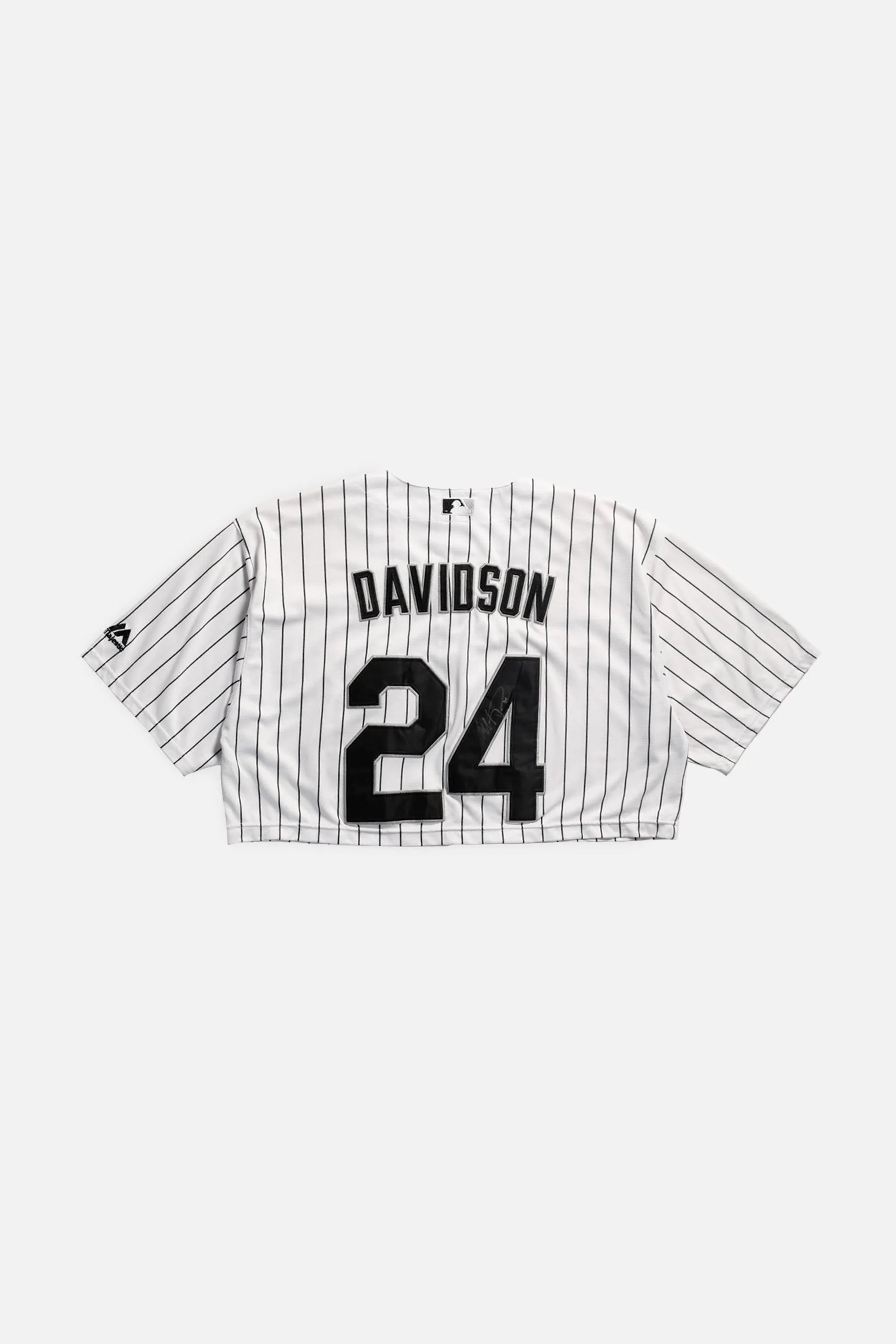 Rework Crop Chicago White Sox MLB Jersey - XL Frankie