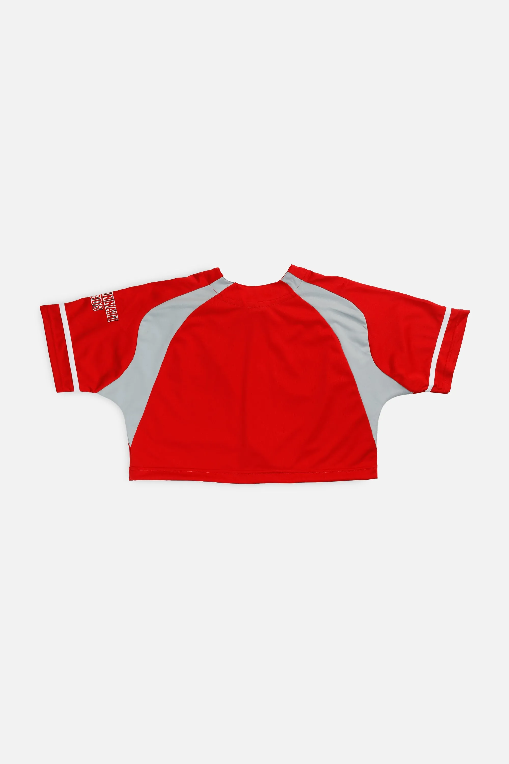 Rework Crop Cincinnati Reds MLB Jersey - M Frankie