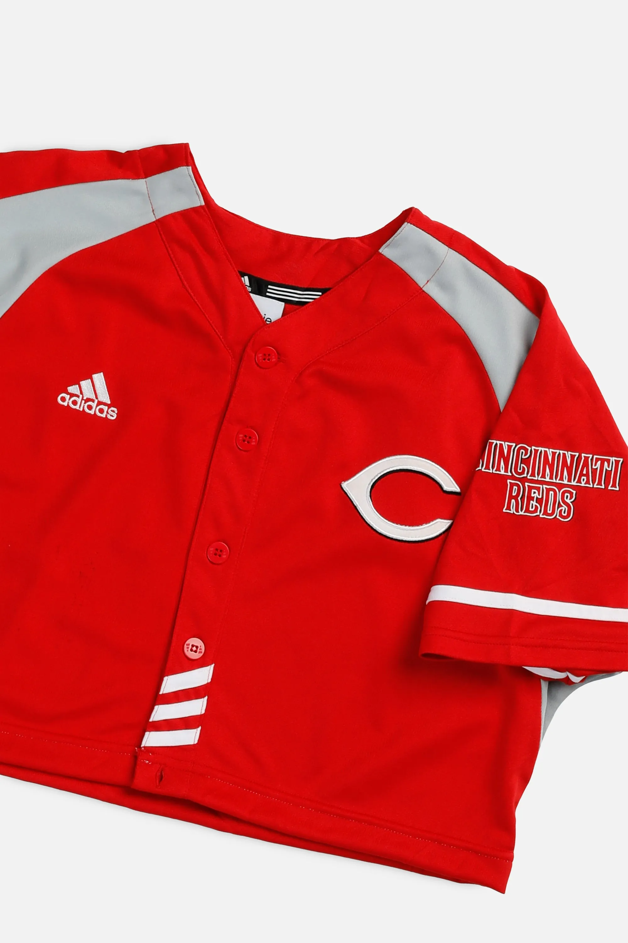Rework Crop Cincinnati Reds MLB Jersey - M Frankie