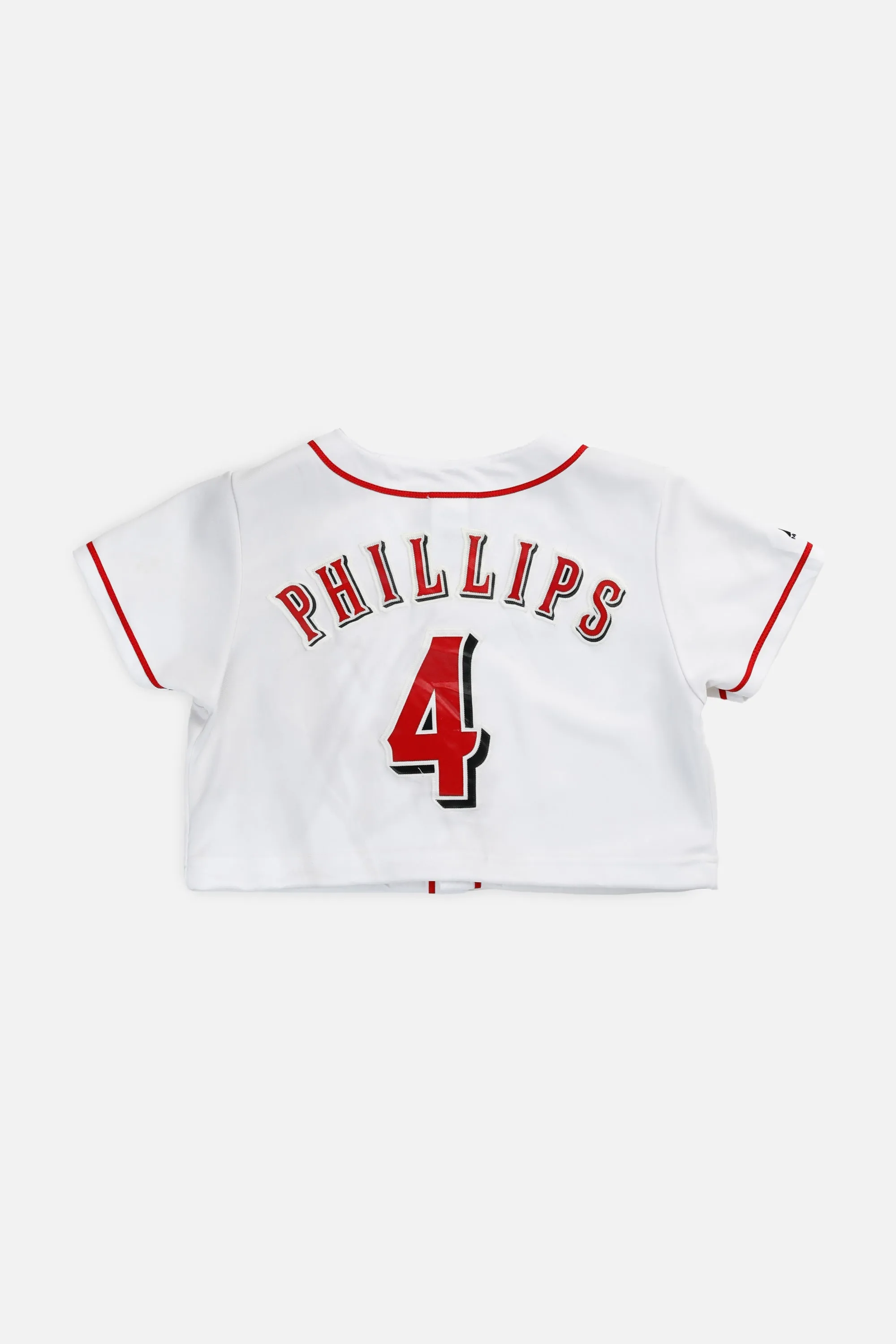 Rework Crop Cincinnati Reds MLB Jersey - S Frankie