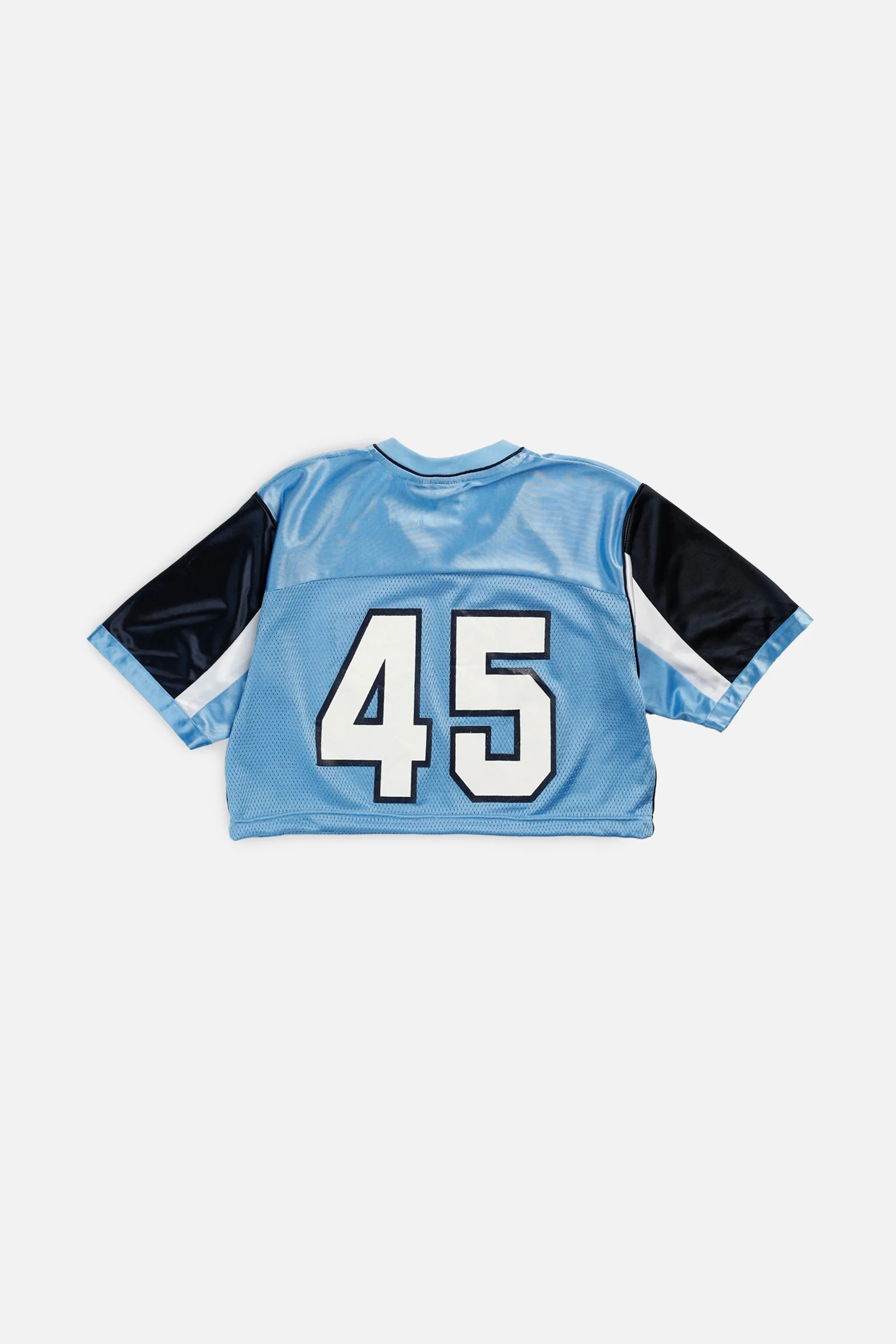 Rework Crop Football Jersey - S Frankie