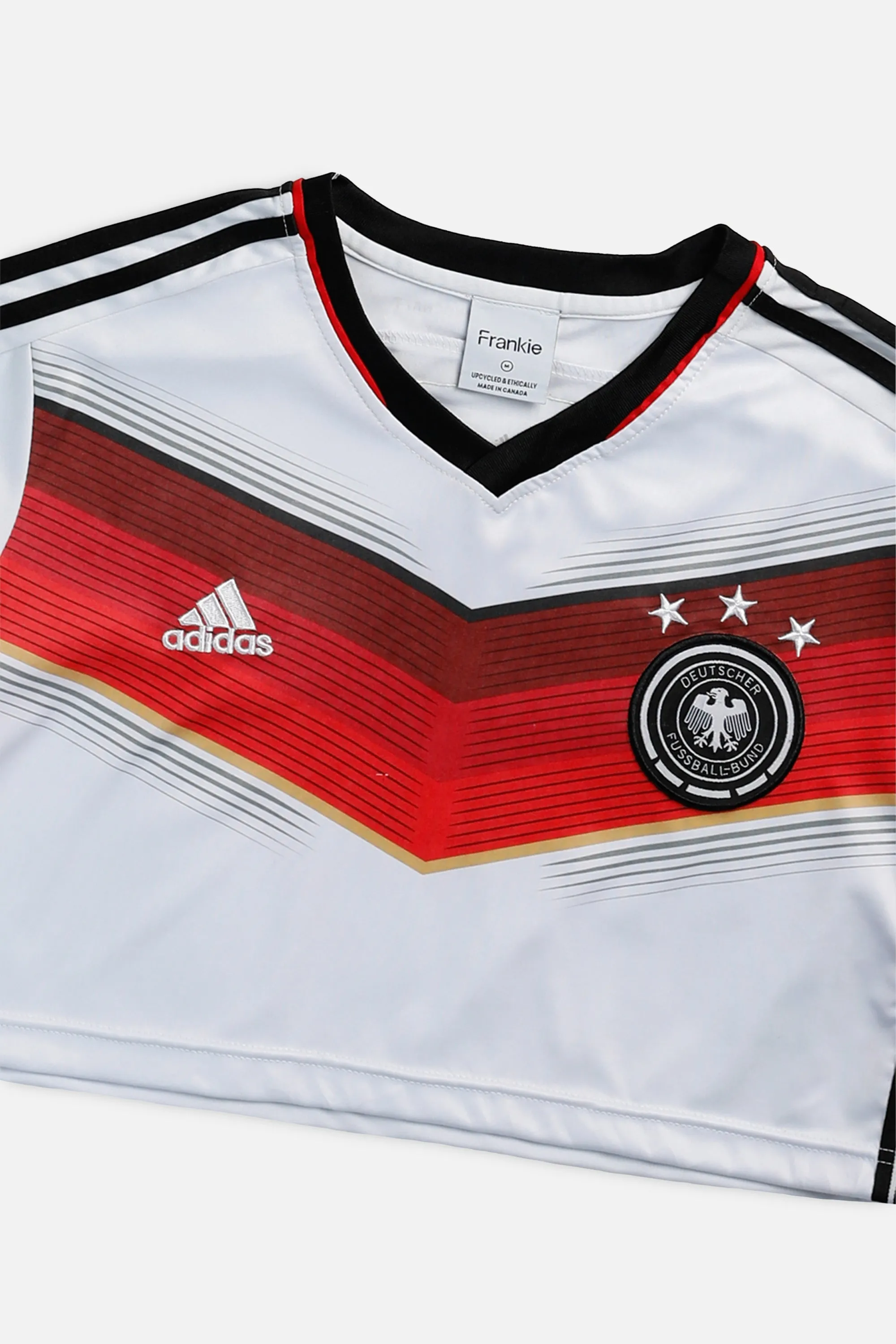 Rework Crop Germany Soccer Jersey - M Frankie
