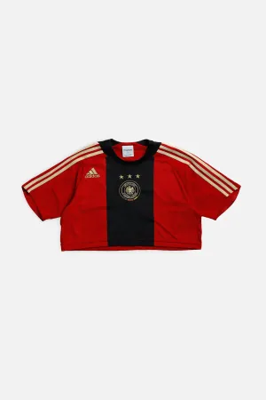 Rework Crop Germany Soccer Jersey - M Frankie