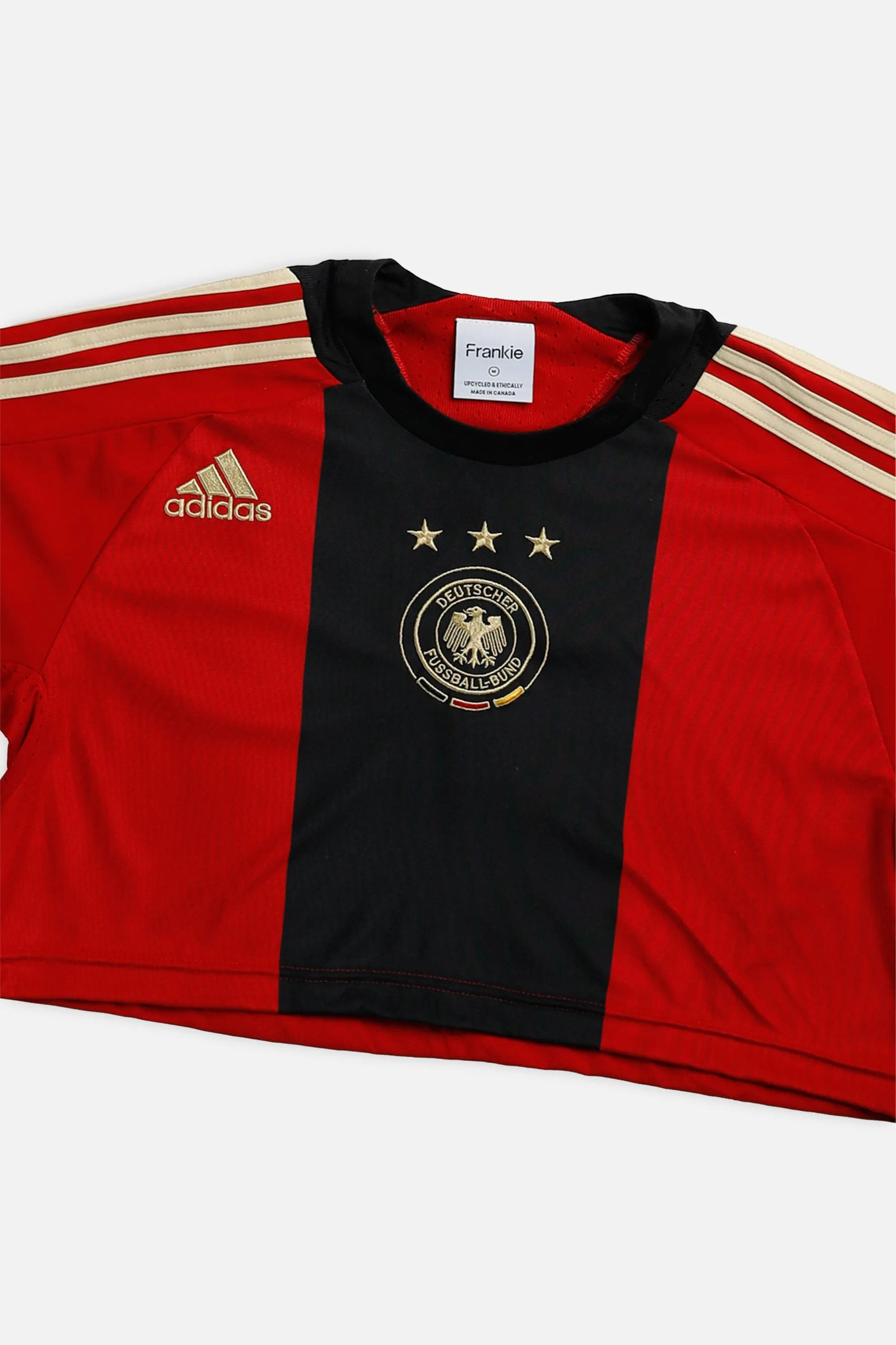 Rework Crop Germany Soccer Jersey - M Frankie