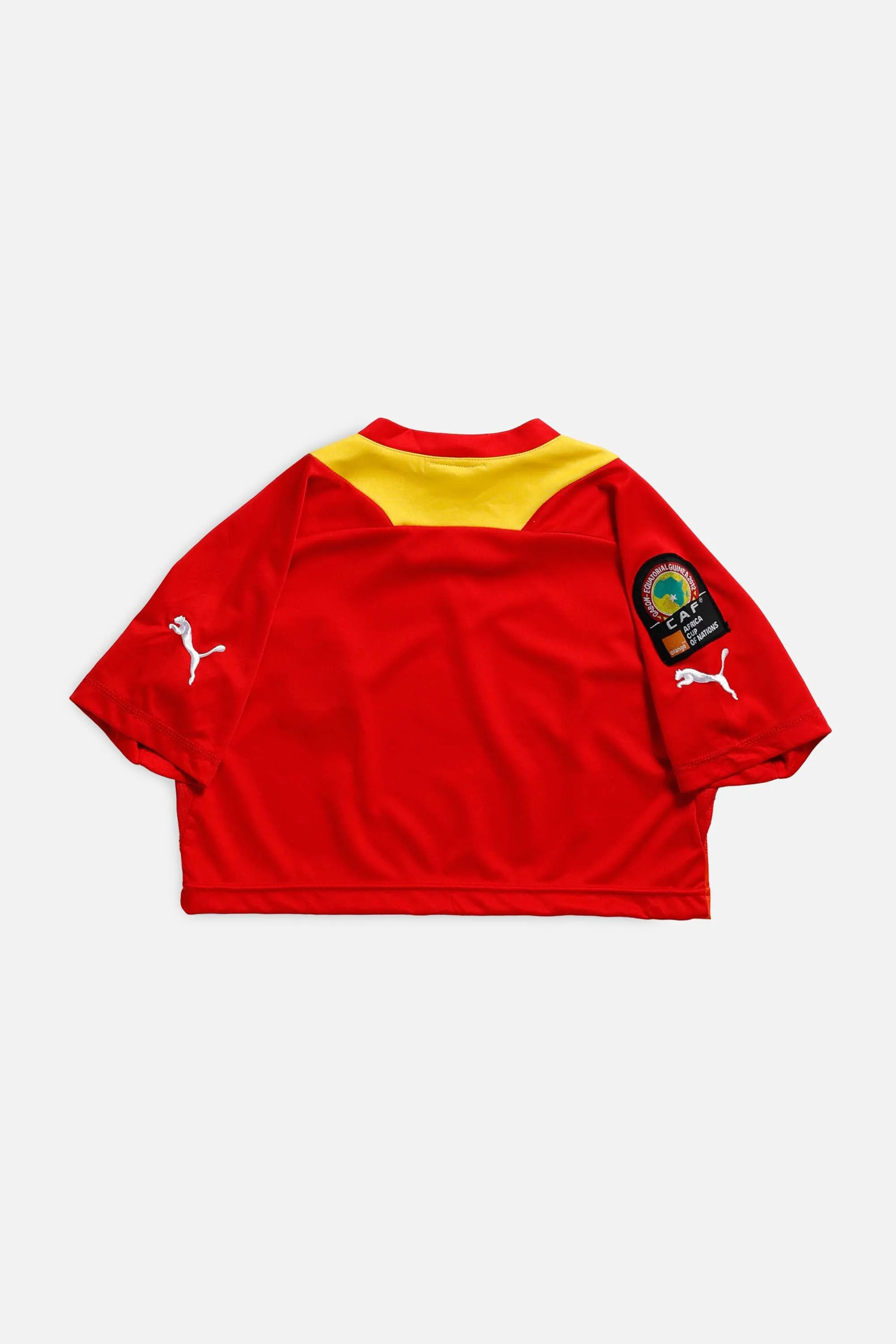 Rework Crop Ghana Soccer Jersey - XS Frankie